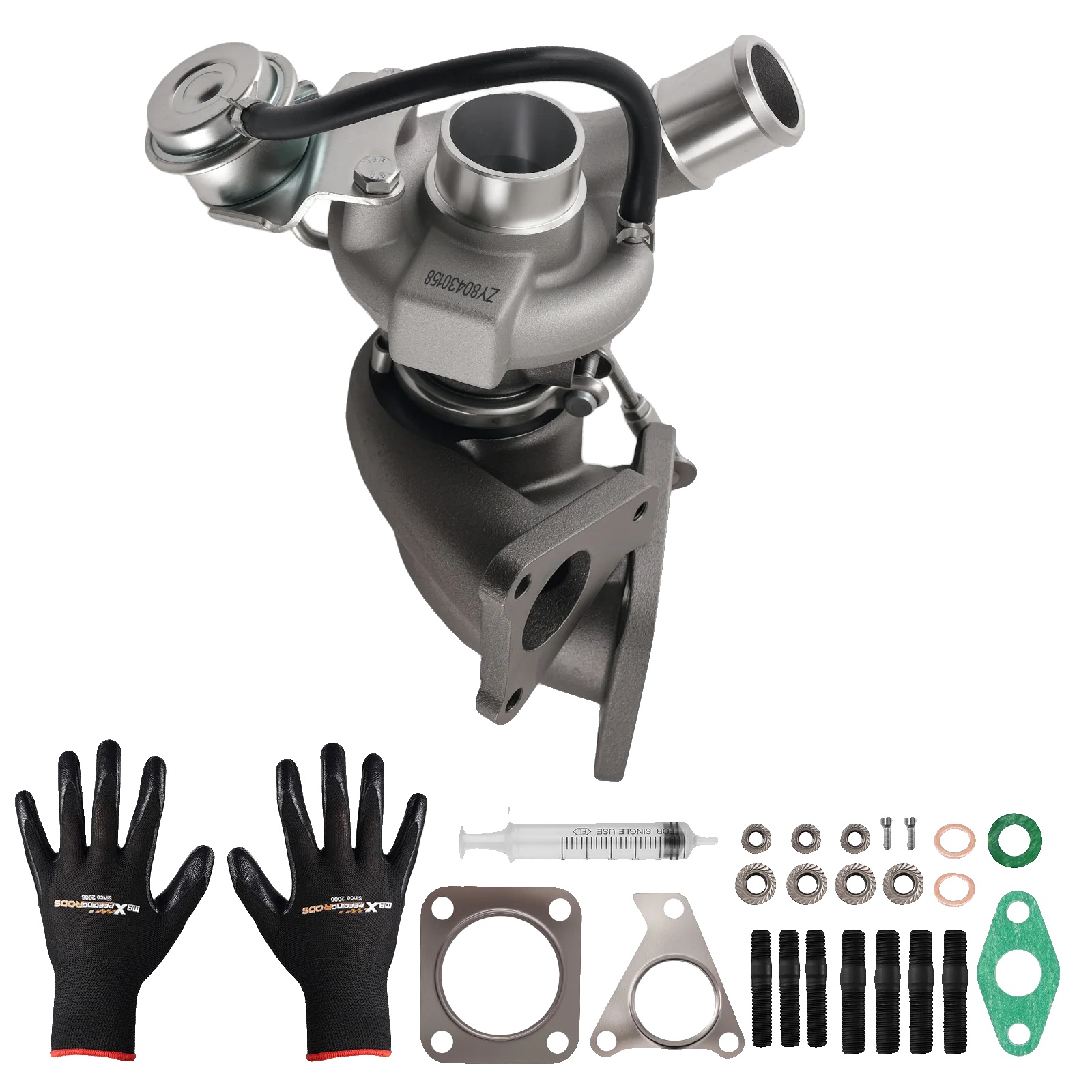 Turbolader, Länge 29 Cm, Breite 27 Cm, Höhe 23 Cm, Gewicht 5500 G, Kompatibilität Ford Transit Mk7