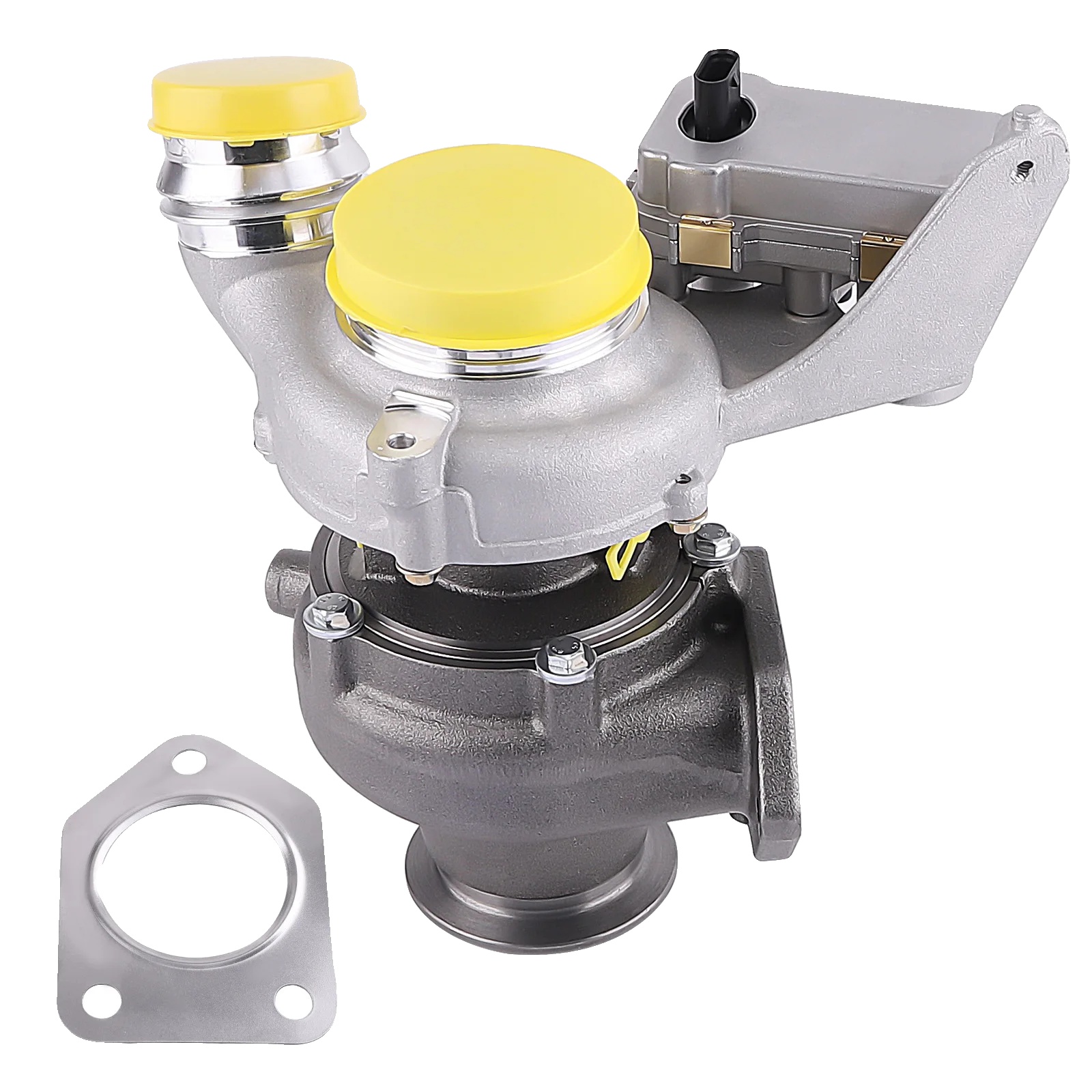 Turbolader, Rhv4 Modell, Öl-kühlung, Gleitlager, Matt-finish, N47d20c Motor