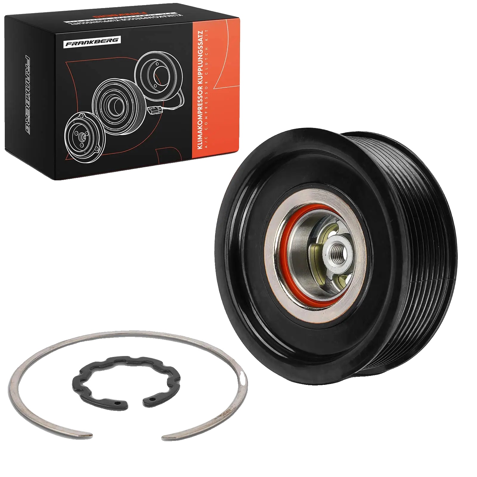 Magnetkupplung Klimakompressor, Oem-nummern 002230531180, 105 Mm Durchmesser, 12 V Spannung, 8 Rillen, Kompatibel Mit Mercedes-benz