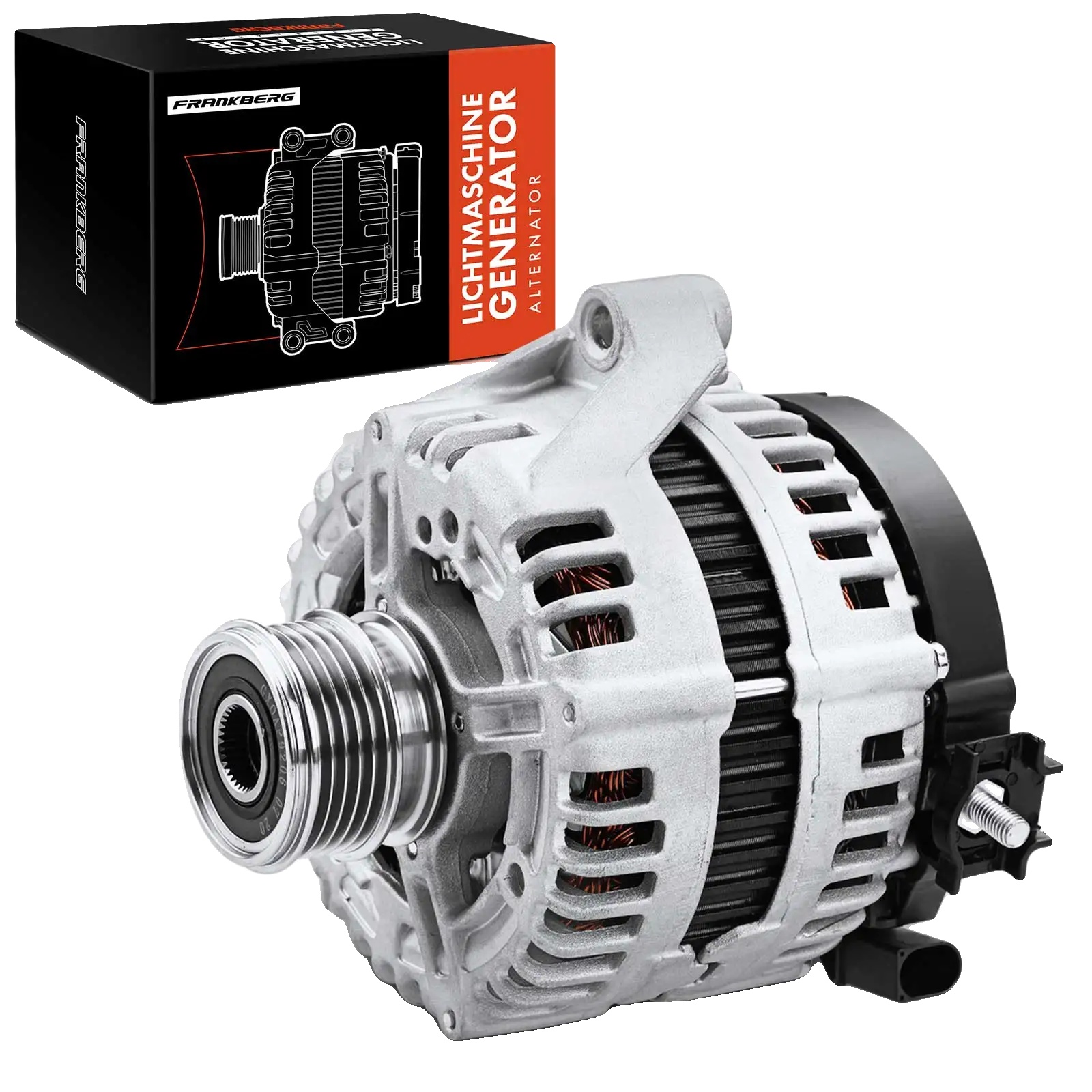 Generator, Riemenscheibendurchmesser 55 Mm, Spannung 14 V, Ladestrom 150 A, Kompatibel Mit Volvo, Anzahl Der Rillen 5