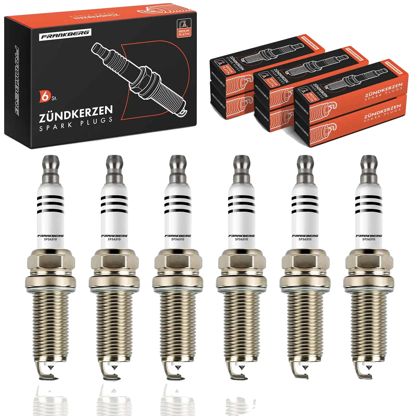 Zündkerze, Iridium-material, Gewindegröße M14x1,25, Gewindelänge 26,5 Mm, Elektrodenabstand 1 Mm, Schlüsselweite 16 Mm