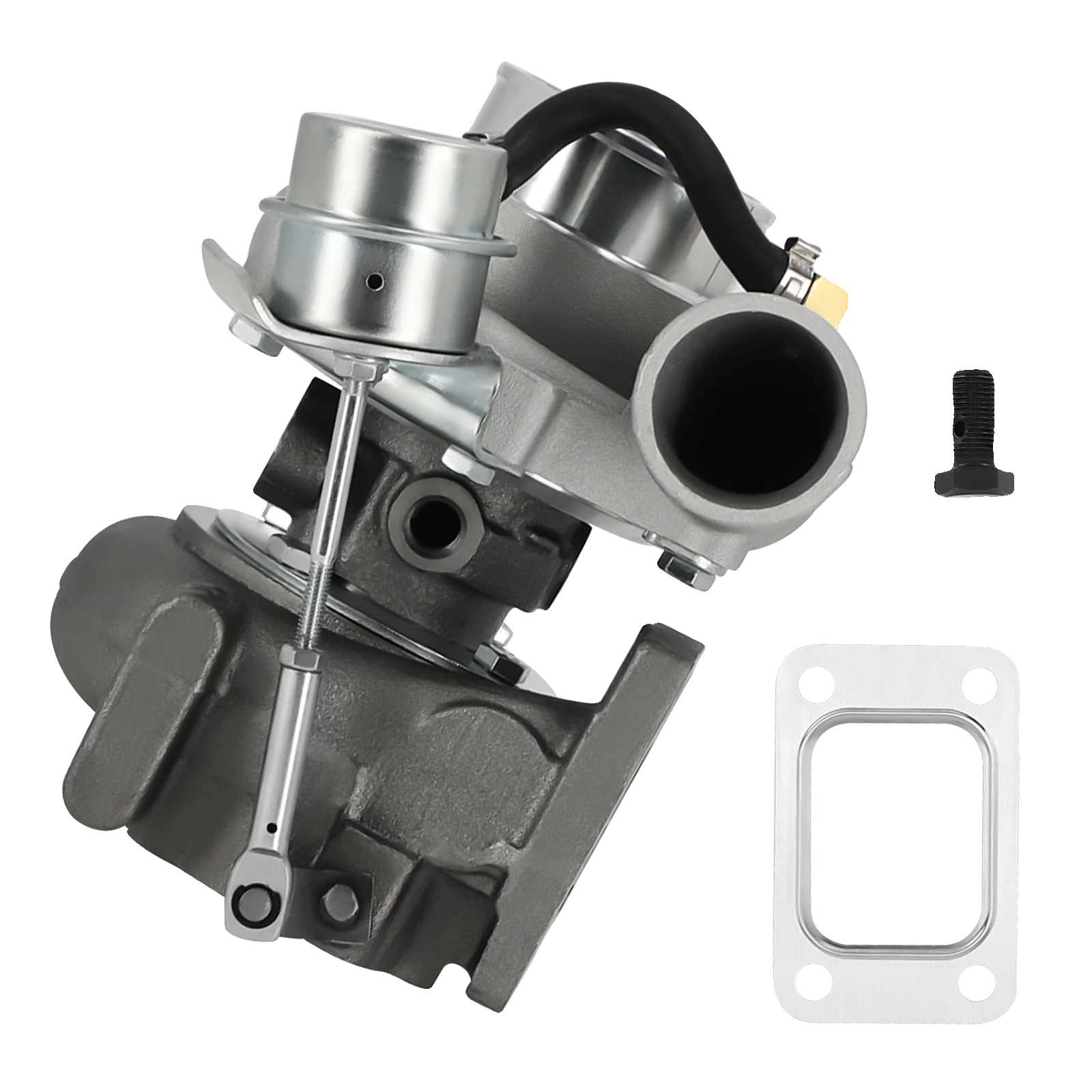 Turbolader, Hochfester Stahl, Abmessungen 30mm X 27mm X 23mm, Gewicht 7900g, Ölgekühlt, Kompatibel Mit 1.5l-2.0l Motoren