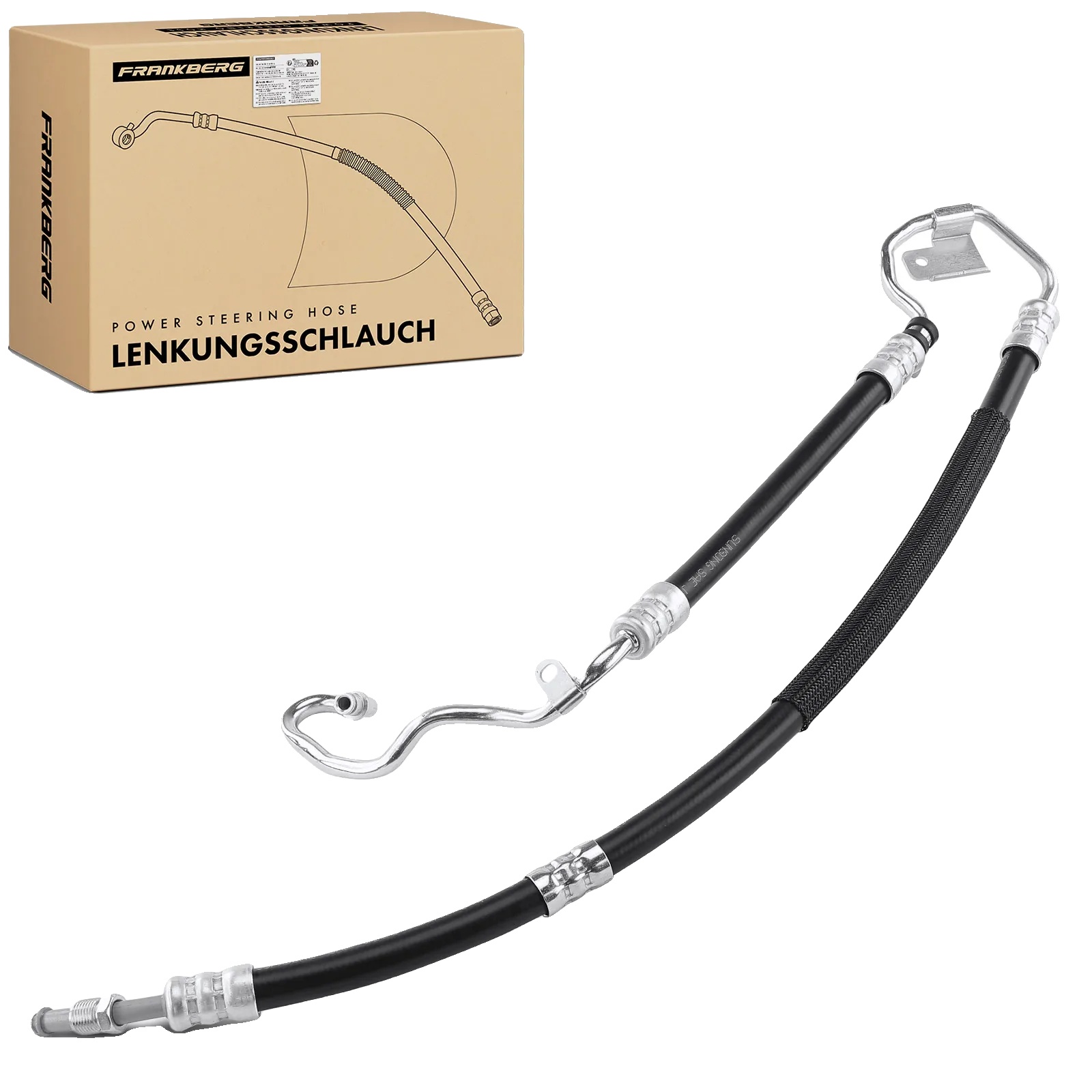 Servolenkungsleitung, Länge 1000mm, Durchmesser 10mm, Hochdruckbeständig, Kompatibel Mit Mercedes-benz W211/s211, Einbauposition: Von Der