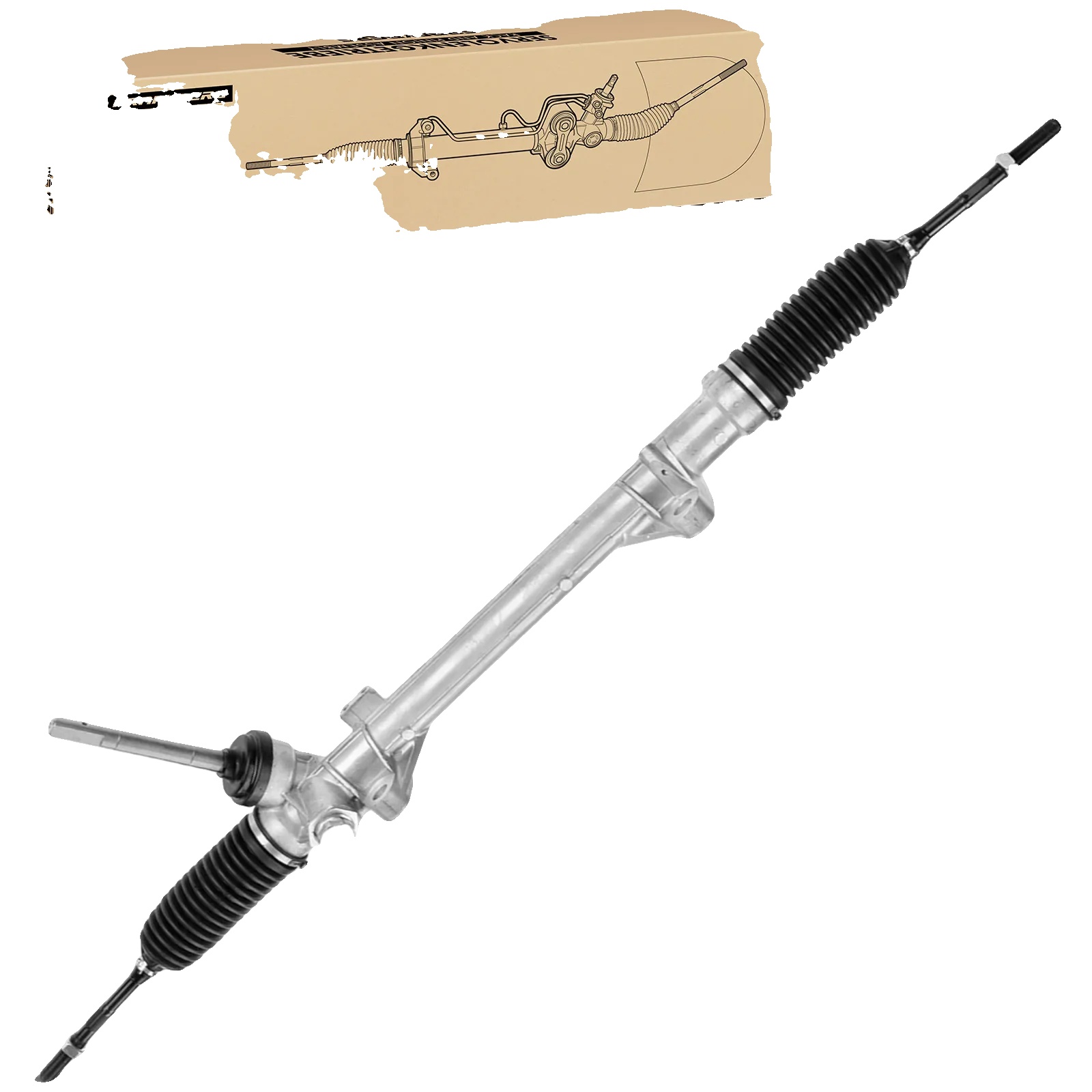 Lenkgetriebe, Länge 1103 Mm, Gewindegröße M14x1,5, Mechanischer Betrieb, Für Linkslenker, Zahnrad- Und Zahnstangenbauart