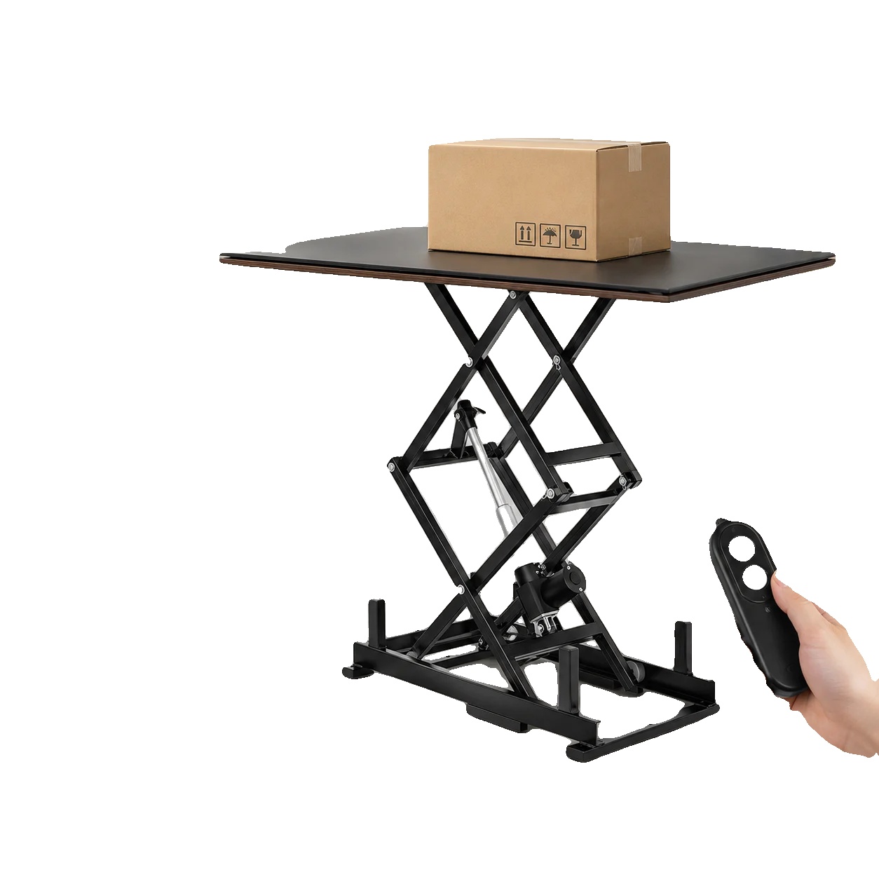 Elektrische Scherenhubtisch, Tragfähigkeit 63,5 Kg, Verstellbare Höhe 265-1270 Mm, Spannung Dc 24v, Maximale Leistung 96w, Reichweite Der
