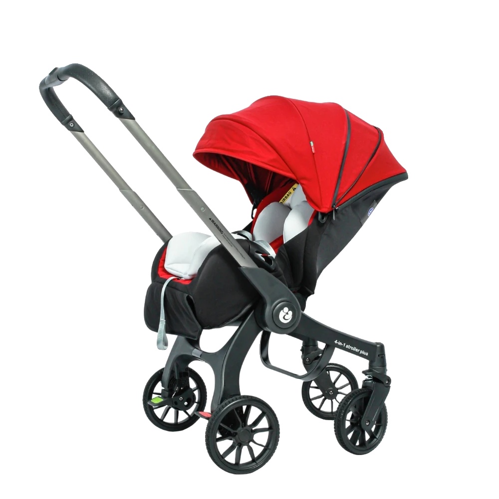 Babywagen, Leichtes Design, Mehrfach Verstellbare Liegeposition, G308red