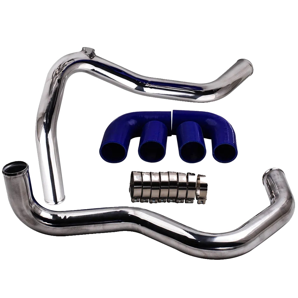 Intercooler-rohrkit, Hochwertiges Aluminium, 2,5" Durchmesser, Kompatibel Mit Skoda Fabia Mk1 2002-2007, Verbesserter Luftstrom, Direkte