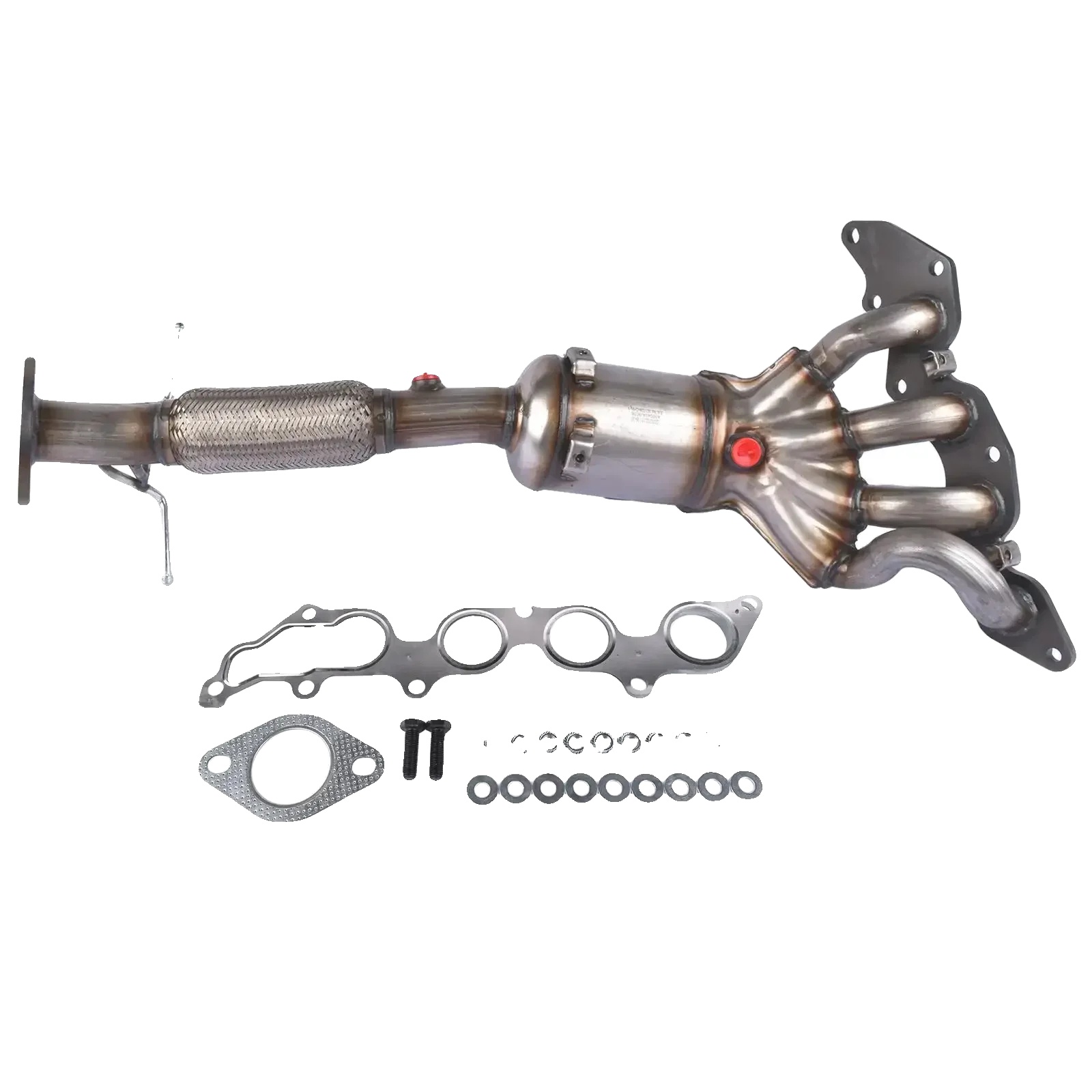 Katalysator, Euro 3 Konformität, Kompatibilität Mit Ford Focus & C-max, Oem-nummern: 1323234 & 36000951, Ccc-zertifiziert, Langlebiges Material
