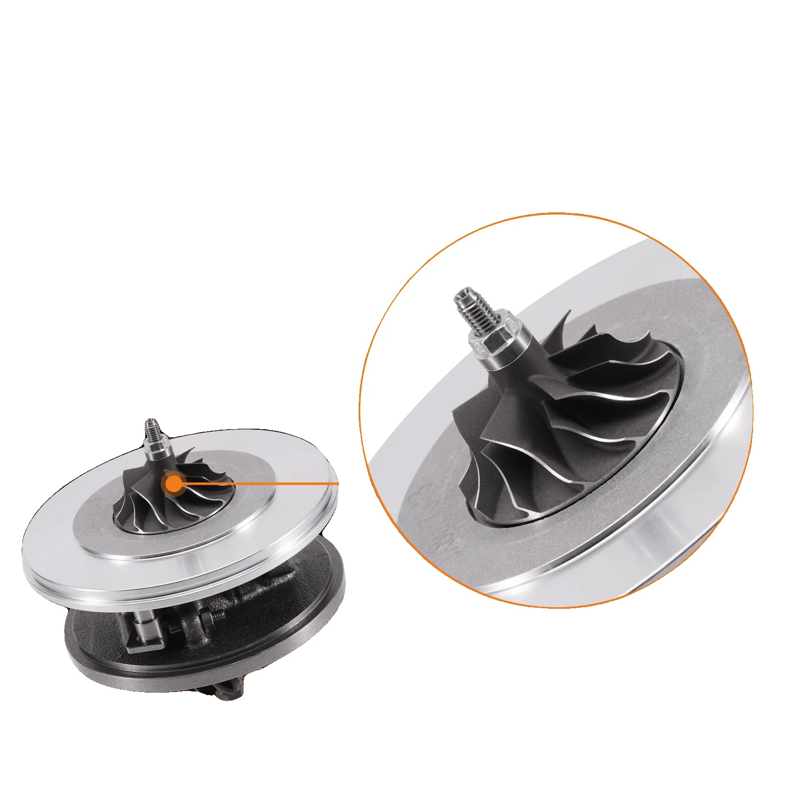 Turbo-kartusche, 15 Cm Länge, 15 Cm Breite, 15 Cm Höhe, 1,5 Kg Gewicht, Für 1,6l Dv6ted4-motoren