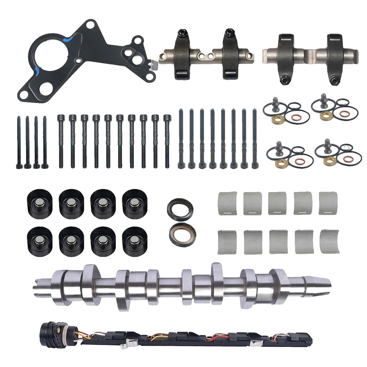 Nockenwellen-set, Stahlmaterial, 20,0 X 5,0 X 1,5 Cm, Kompatibilität Mit 1.9 Pd Tdi, Hohe Haltbarkeit, Oe-qualitätsstandard