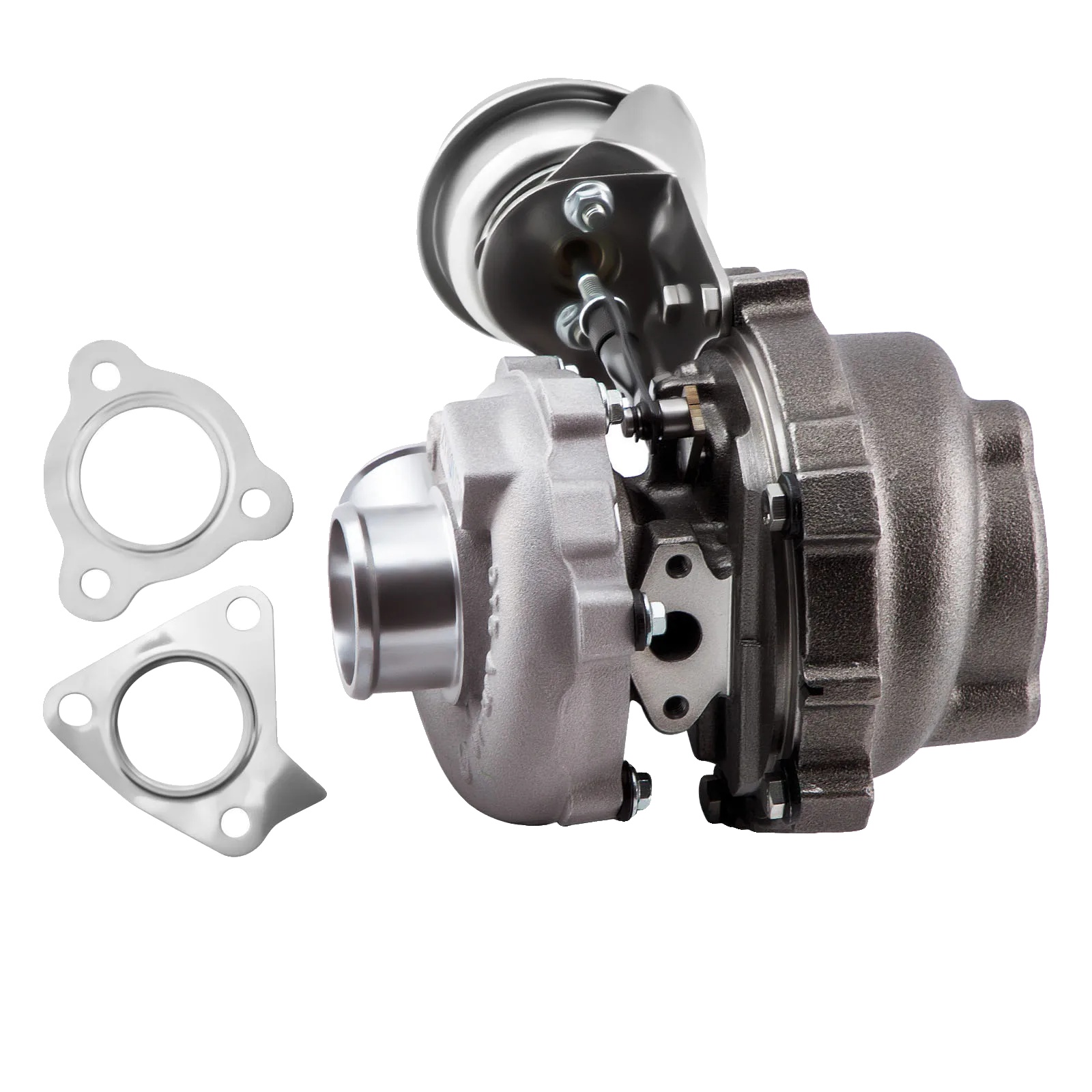 Turbolader, Aluminiumkonstruktion, Verbesserte Motorleistung, Silber