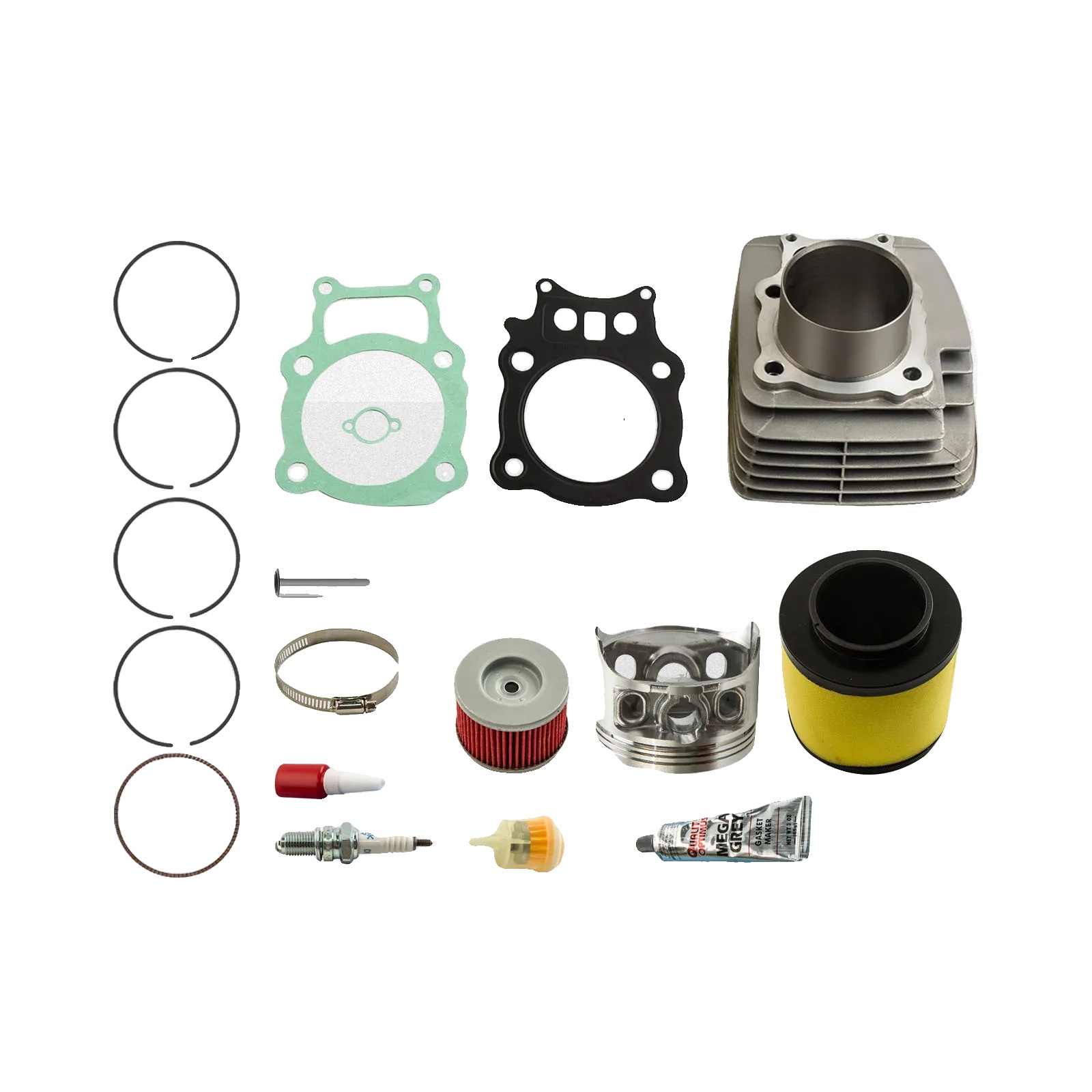 Zylinderkit, Hochfester Stahl, Kompatibel Mit Standard-motorzylindergrößen, Vielseitig Atv-kompatibel, Einfache Installation, Optimale Motorleistung