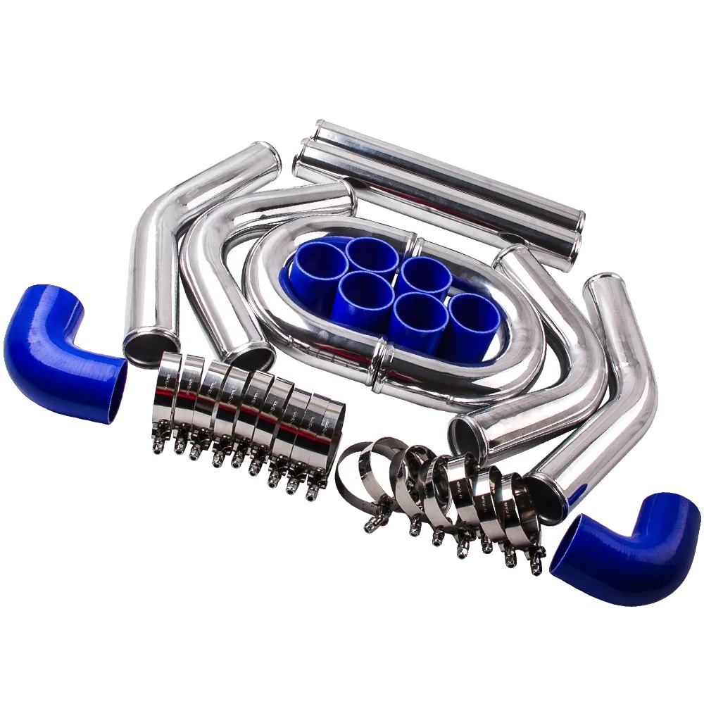 Turbo-intercooler-rohr, Aluminium-material, Länge 51,9 Cm, Breite 46,4 Cm, Höhe 18 Cm, Gewicht 6200 G