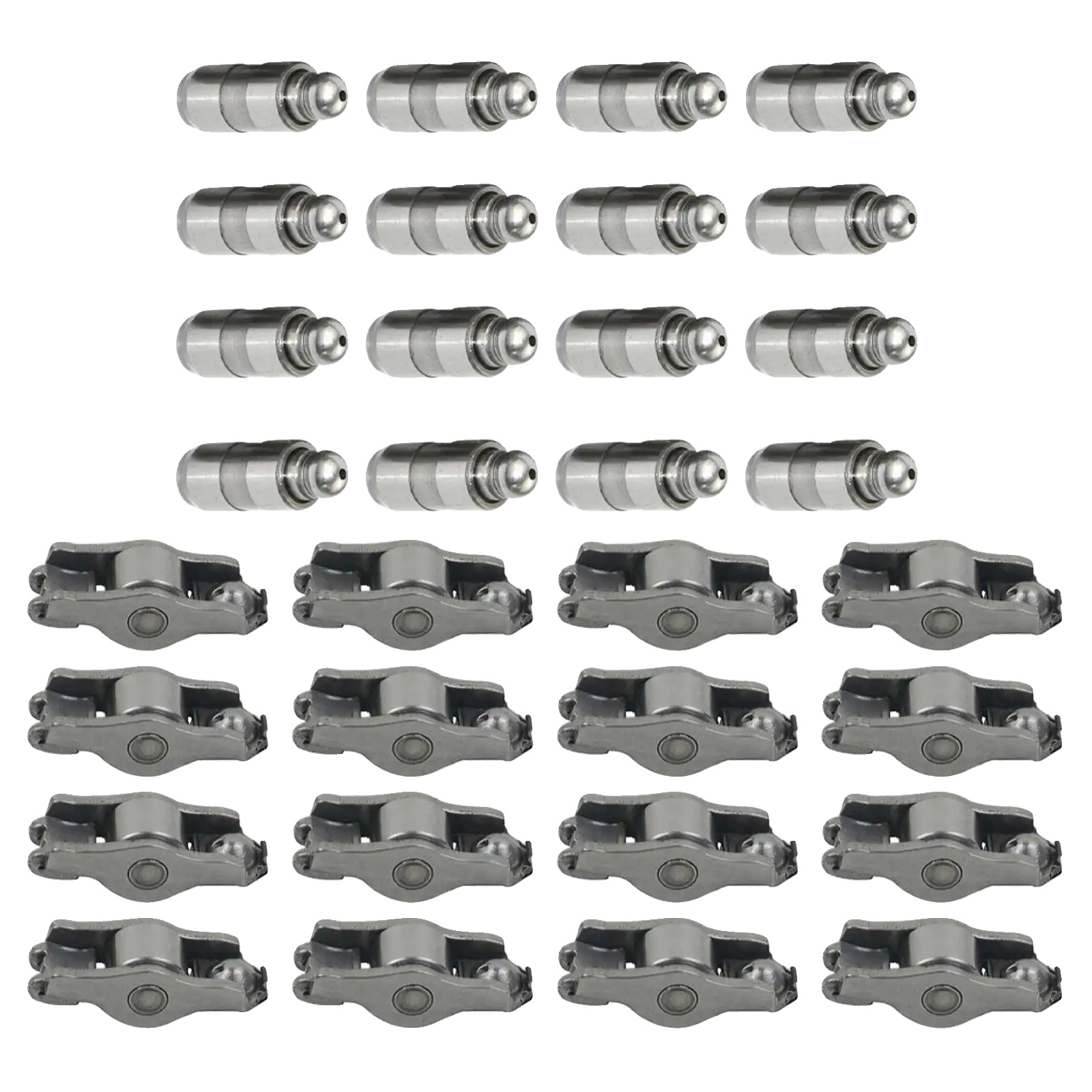 Rocker-arms-kit, Hochwertiger Stahl, Passt Für Motoren Mit 1,4l Und 1,6l Hubraum, Kompatibel Mit Audi A3, Enthält 16 Ventilstößel, Oem-nummer: