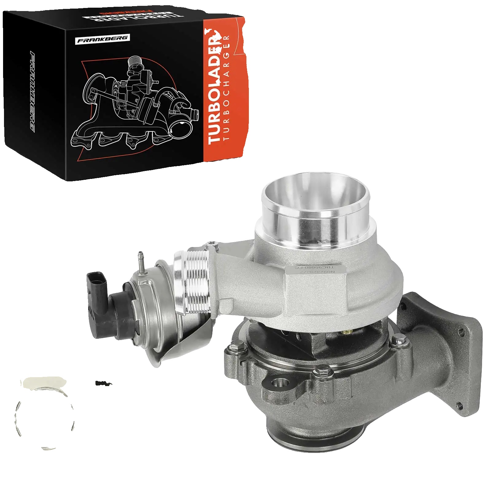 Turbolader, Metallkonstruktion, Standardgröße, Kompatibel Mit Volvo S60 Ii, V70 Iii, Verbesserte Motorleistung