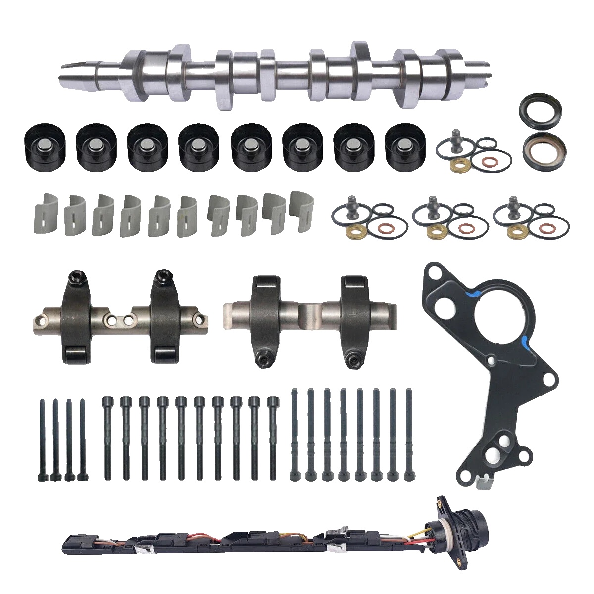 Nockenwellenkit, Robuste Metallkonstruktion, Motorkompatibilitätsmaße, Passt Für Motoren Ajm Bis Bru, Optimiert Die Motorleistung, Unterstützt 1.9 Pd