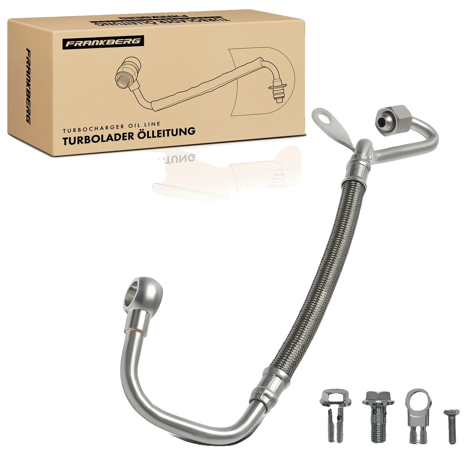 Turbolader, Aluminiumkonstruktion, 10,2 X 6,8 X 6,1 Zoll, Kompatibel Mit Audi A4 8d2, A6 4b2, Leistungssteigerung