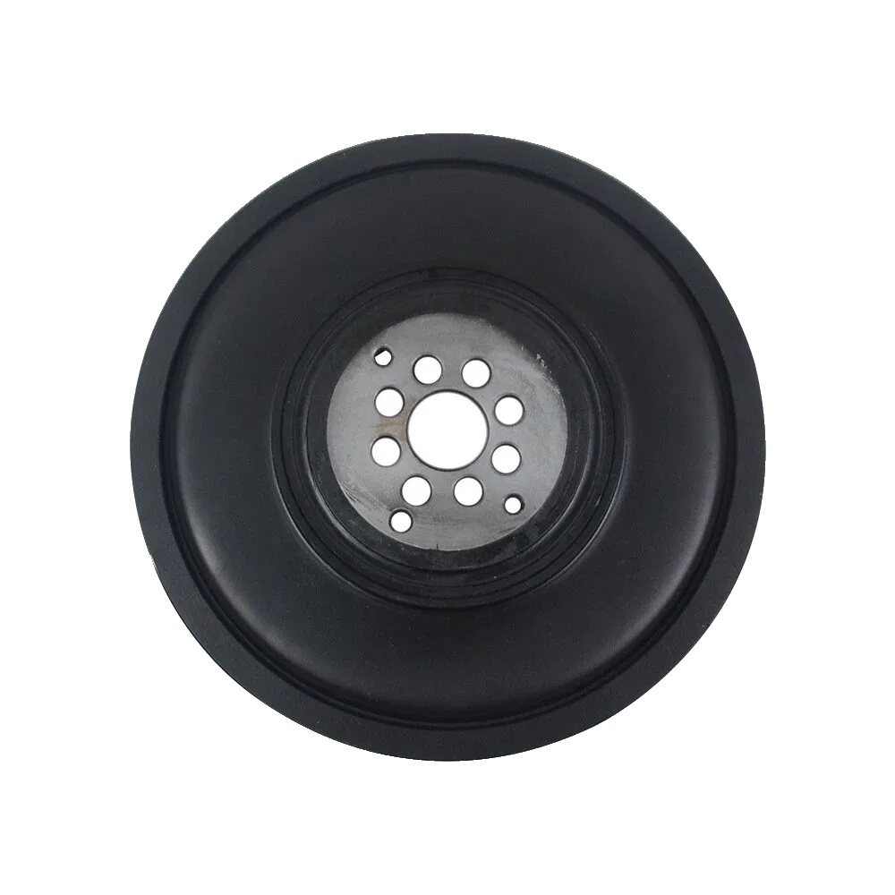 Kurbelwellenriemen, Langlebiger Gummi, 200 Mm Durchmesser, Kompatibel Mit Audi A4 A5 A6 A7 A8 Q5 Q7, Motorvibrationsdämpfung, Hohe Hitzebeständigkeit
