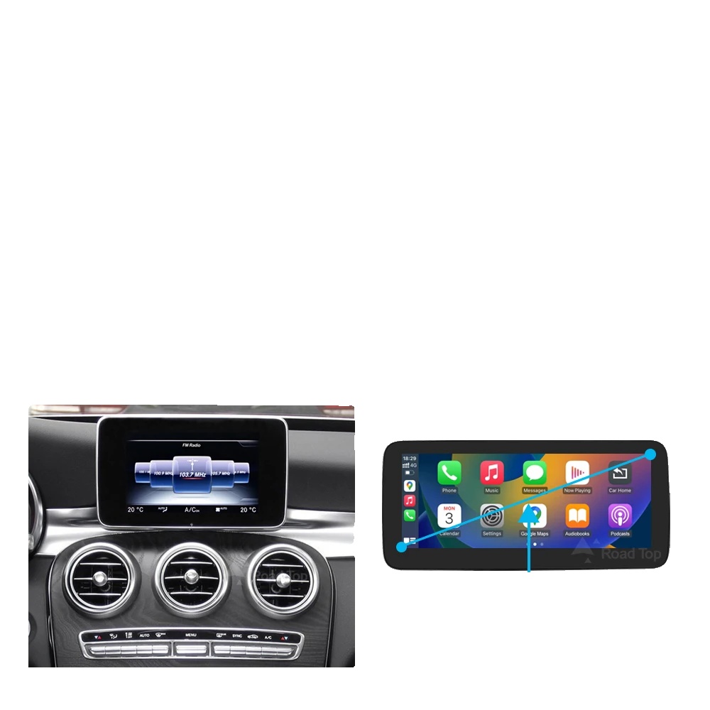 Multimedia-touchscreen, Smartphone-integration, Kompatibilität Mit Mobilen Geräten, 10.25inch Ntg5.0