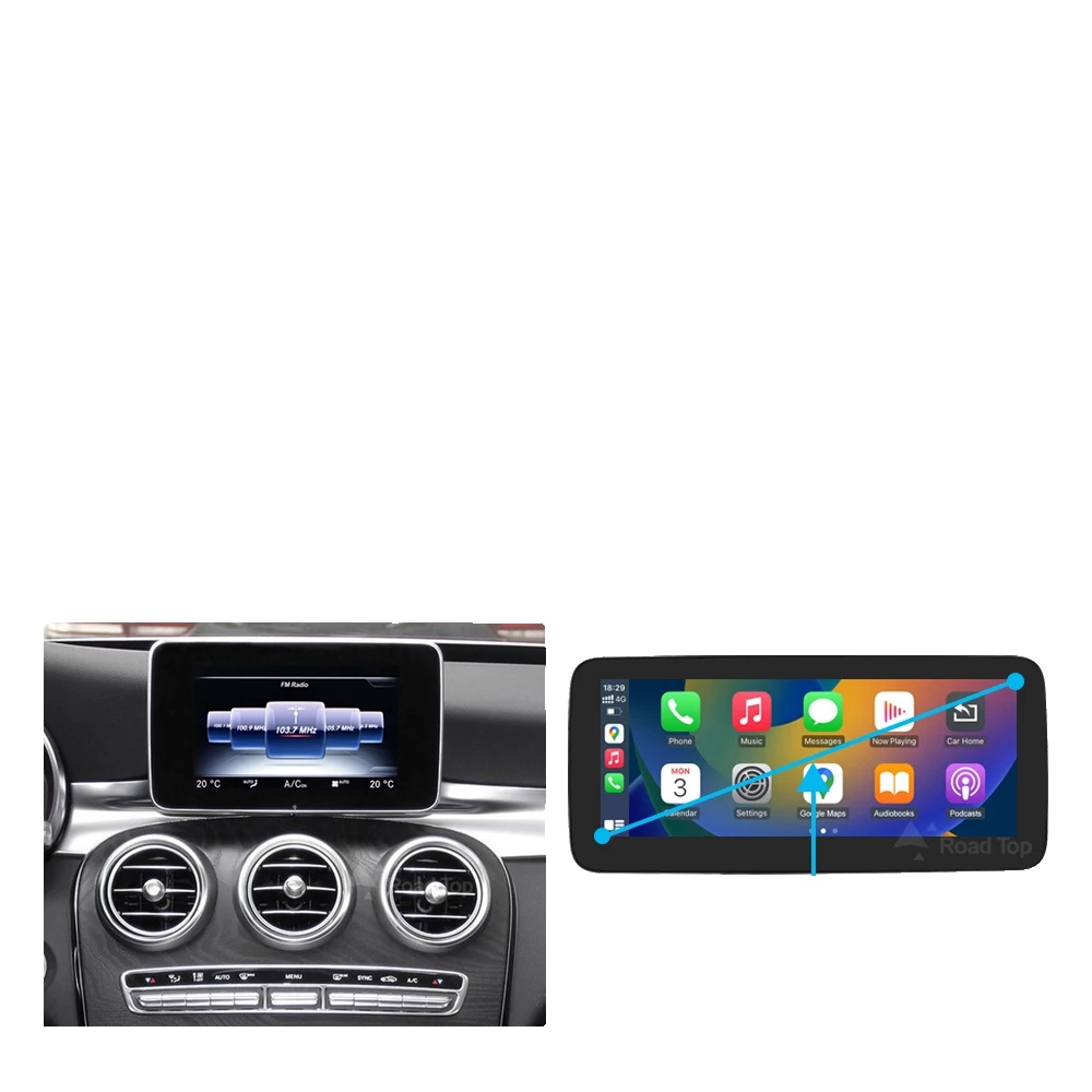 Multimedia-touchscreen, Smartphone-integration, Kompatibilität Mit Mobilen Geräten, 12.3inch Ntg5.0