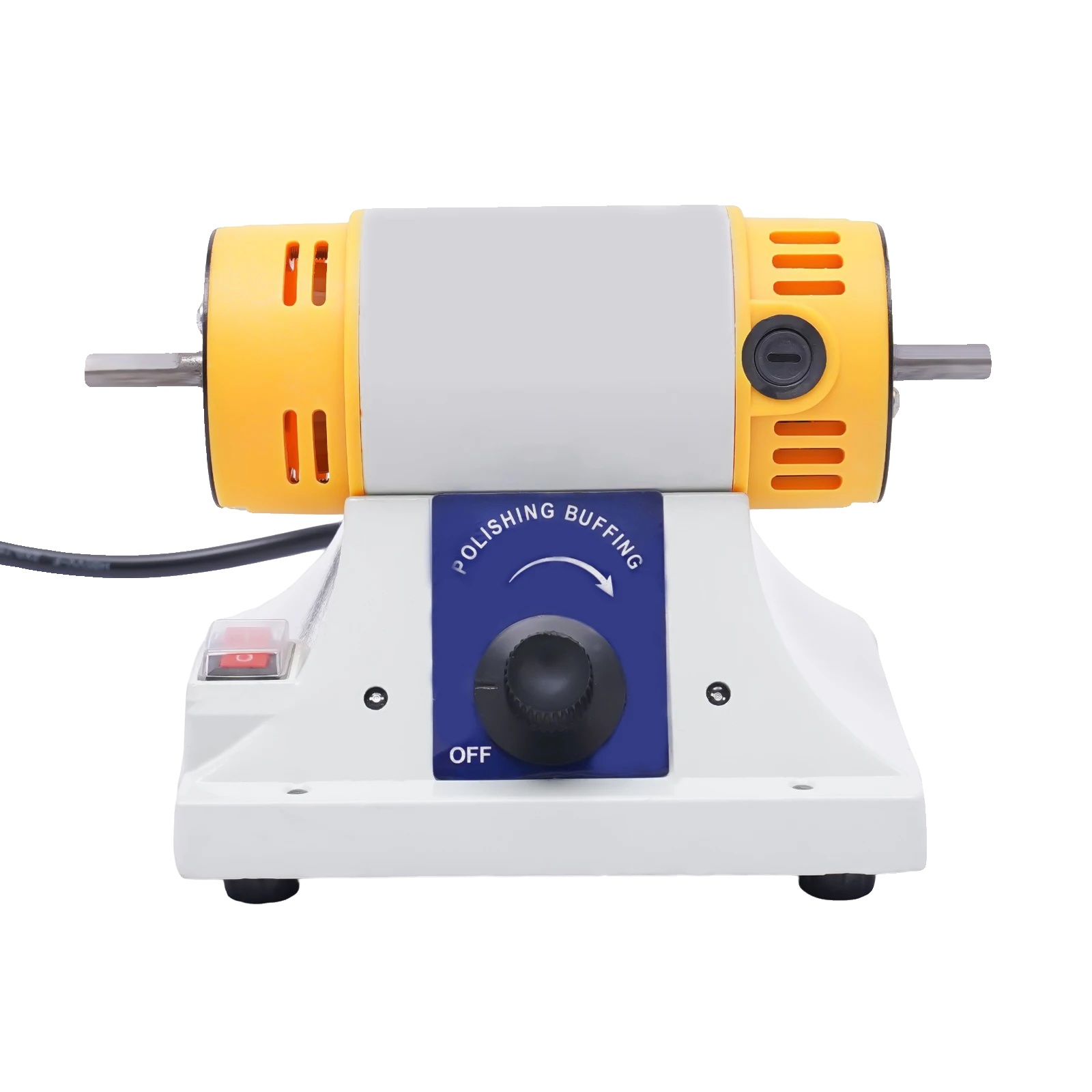 Schmuckpoliermaschine, Doppelte Stoffräder, Einstellbare Geschwindigkeit, 10000rpm, Eu