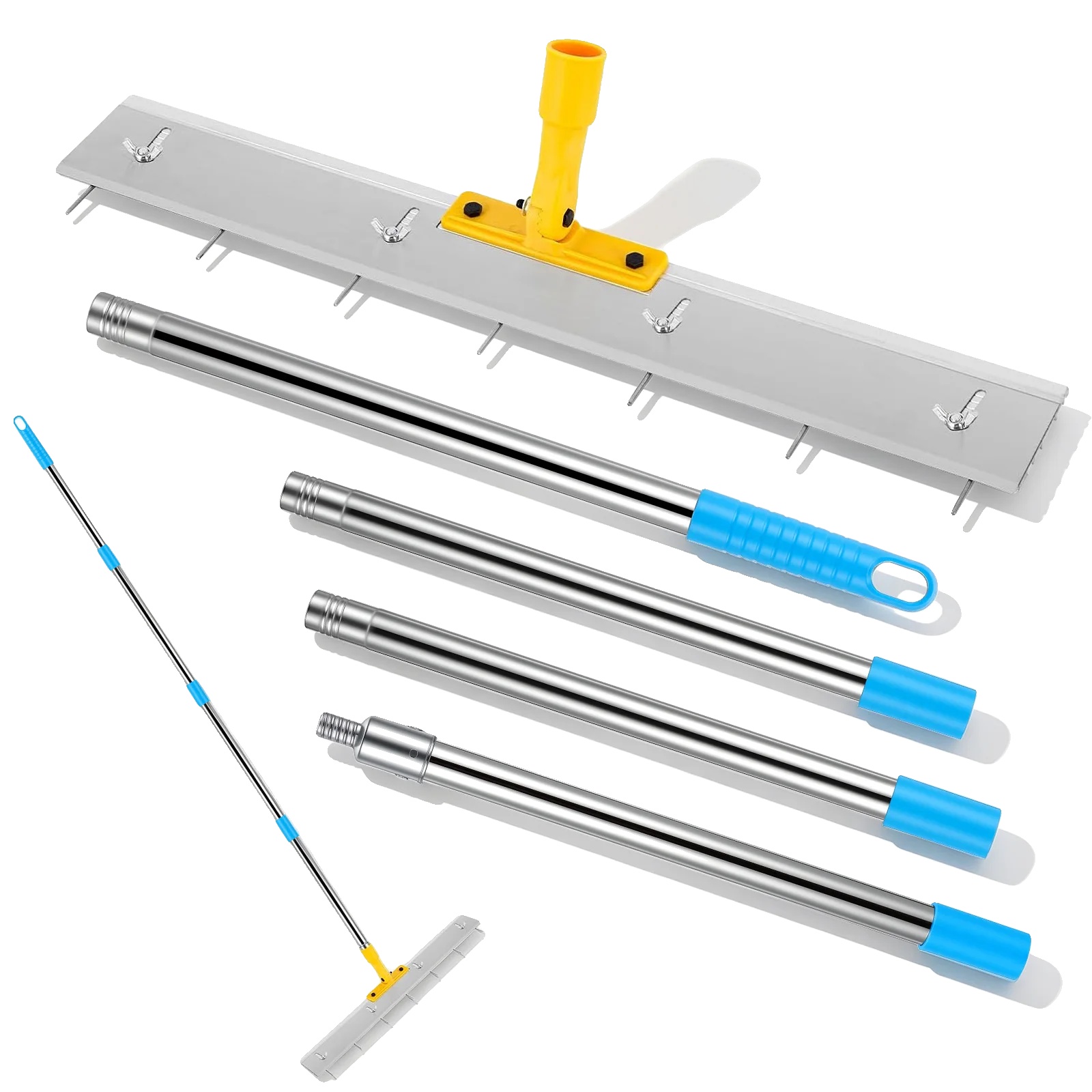 Pin-nivellierer, Höhenverstellbar, Robuste Konstruktion, Weiß