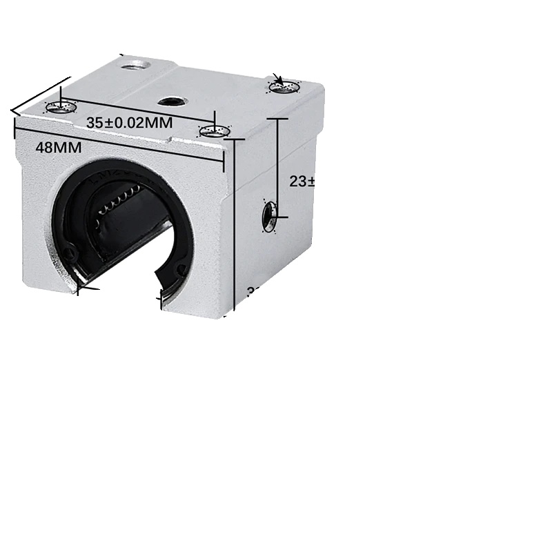 Linearführung, Langlebige Konstruktion, Kompatibel Mit Cnc-fräsen, 4 Stück Sbr20uu