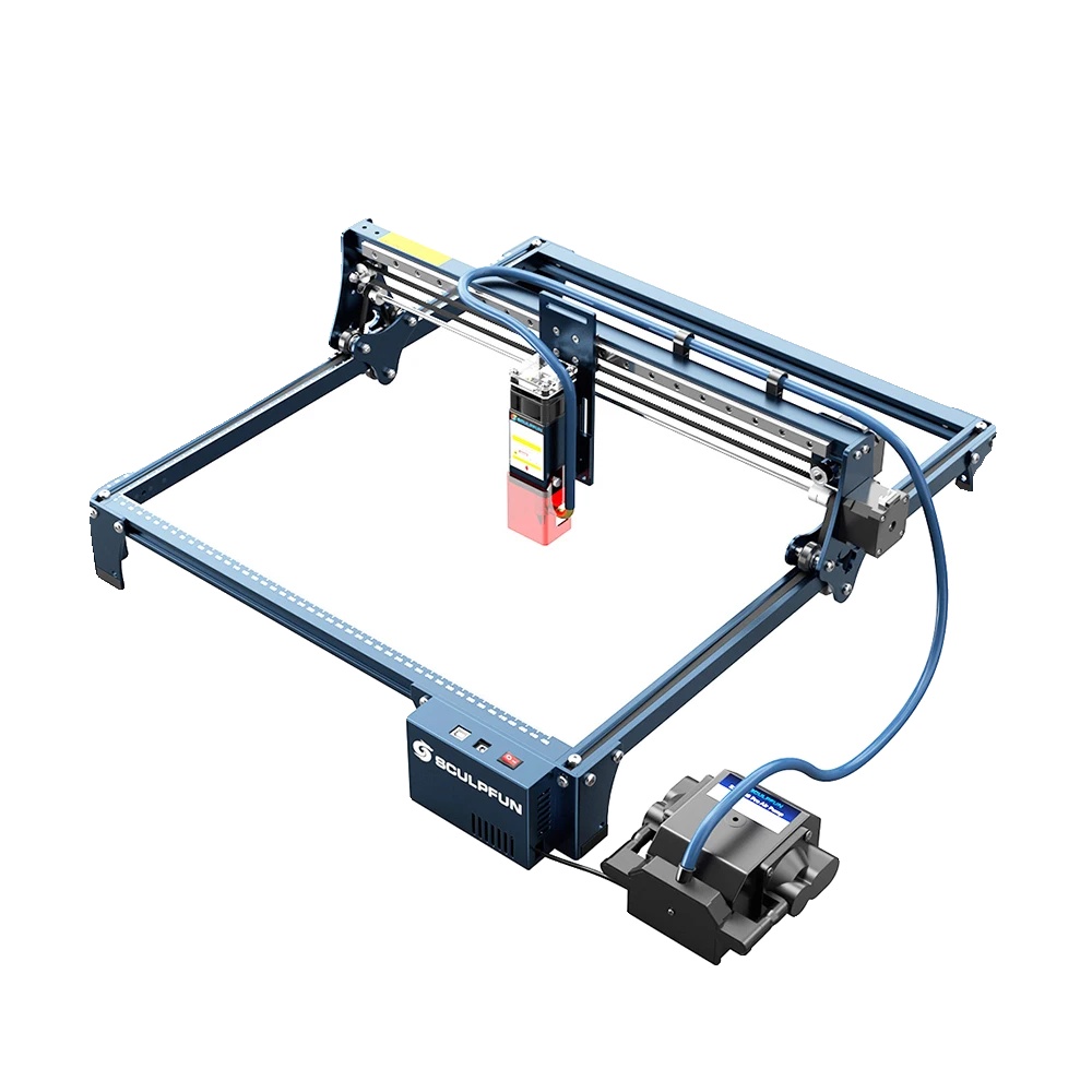 Lasergravur-schneider, Luftunterstützungssystem, Präzise Laserfokussierung, Sculpfun S30 Pro