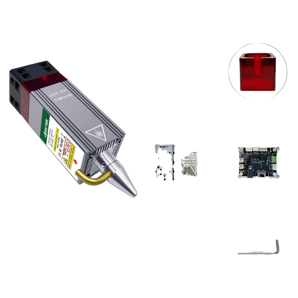 Laser-modul, 80w Leistung, Luftunterstützungssystem, Lt-80w-aa-pro-kit-a, 24v