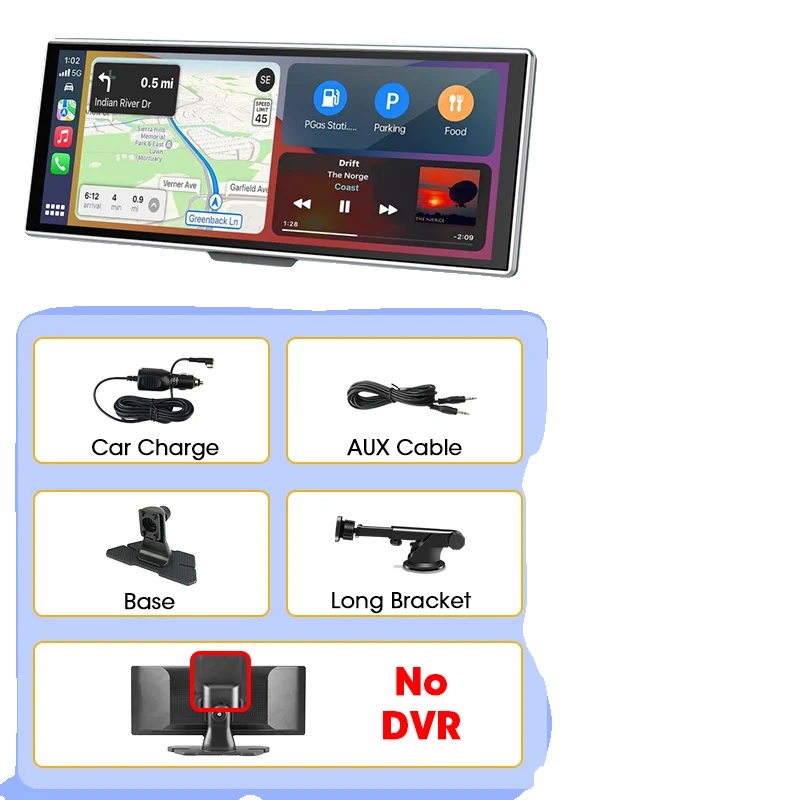 Dashcam, 4k Frontkamera, Kabellose Konnektivität, Kein Dvr