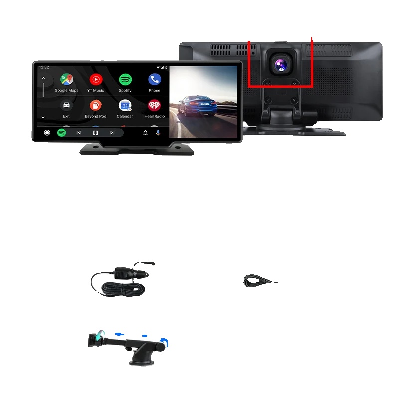 Dashcam, 4k Auflösung, Drahtlose Konnektivität, (a)dvr