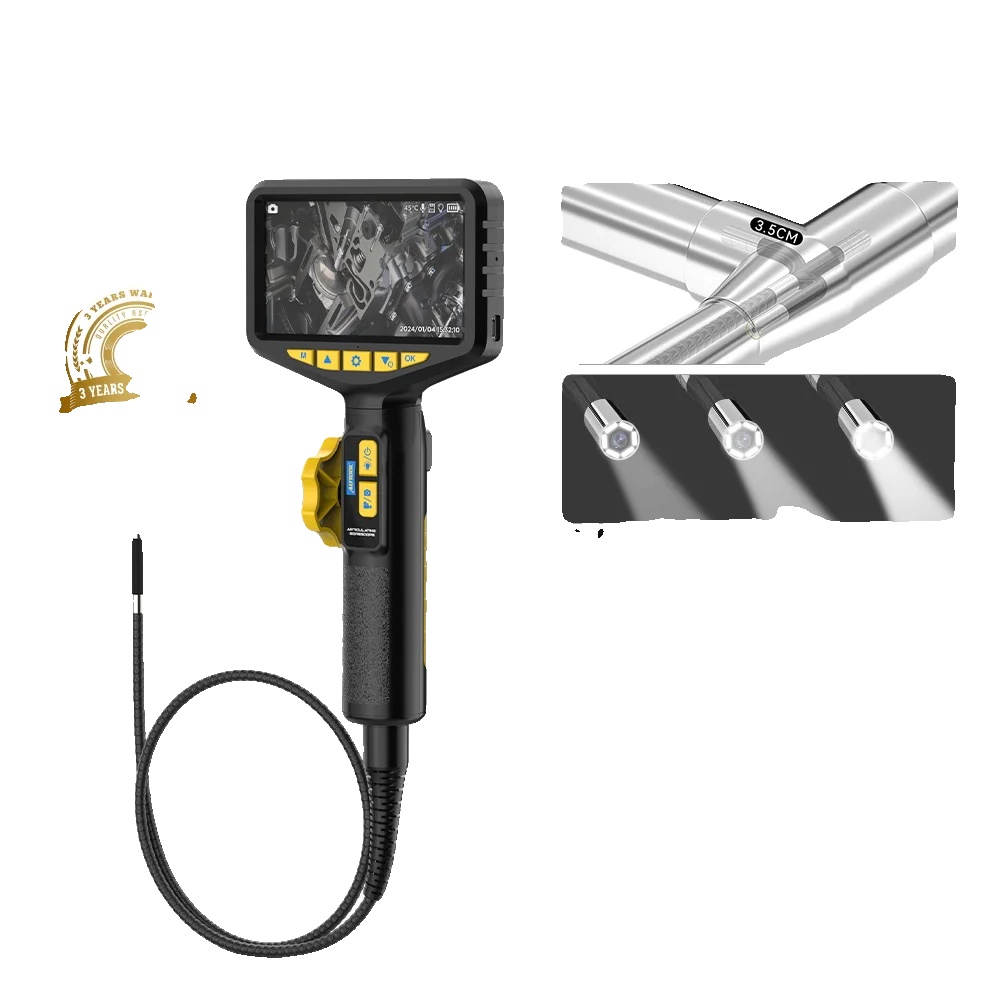 Endoskopkamera, 5,5 Mm Durchmesser, 210° Steuerwinkel, 1 M Schlauchlänge, 20-100 Mm Schärfentiefe, Ip67 Wasserdicht