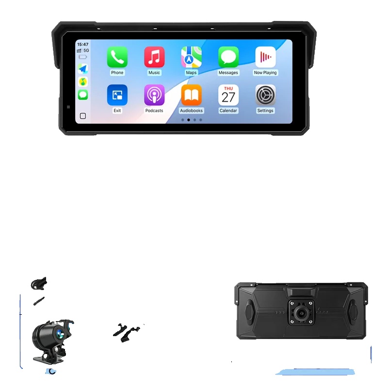 Motorrad Dvr, 8,1" Display, Loop-aufnahme, 128g, Moto Dvr