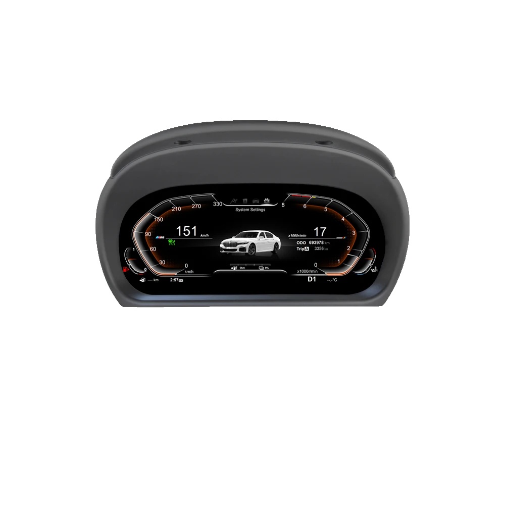 Geschwindigkeitsmesser, Digitalanzeige, Fahrzeugwartungswarnungen, E81 E82 E87 E88