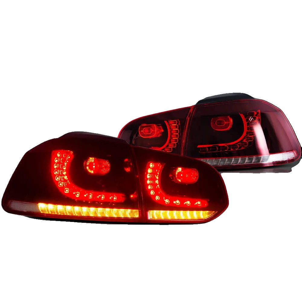 Rücklichtanordnung, Dynamischer Blinker, Wasserdichtes Design, Rot Klar, Lhd
