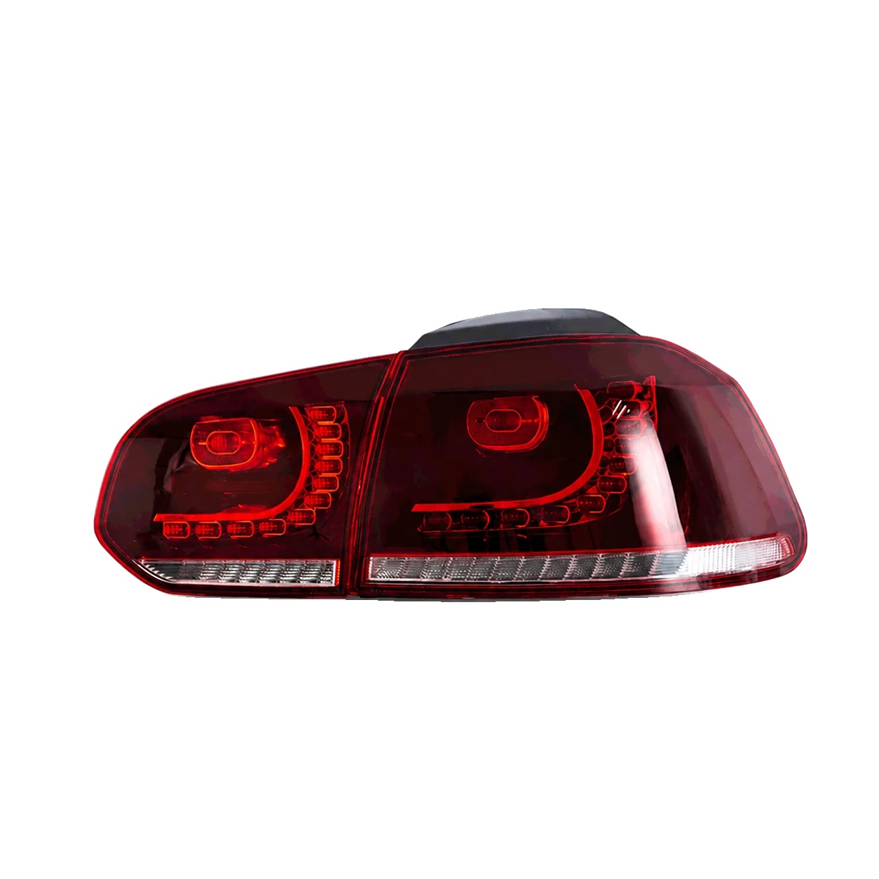 Rücklichtanbau, Led-technologie, Dynamischer Blinker, Rot Klar
