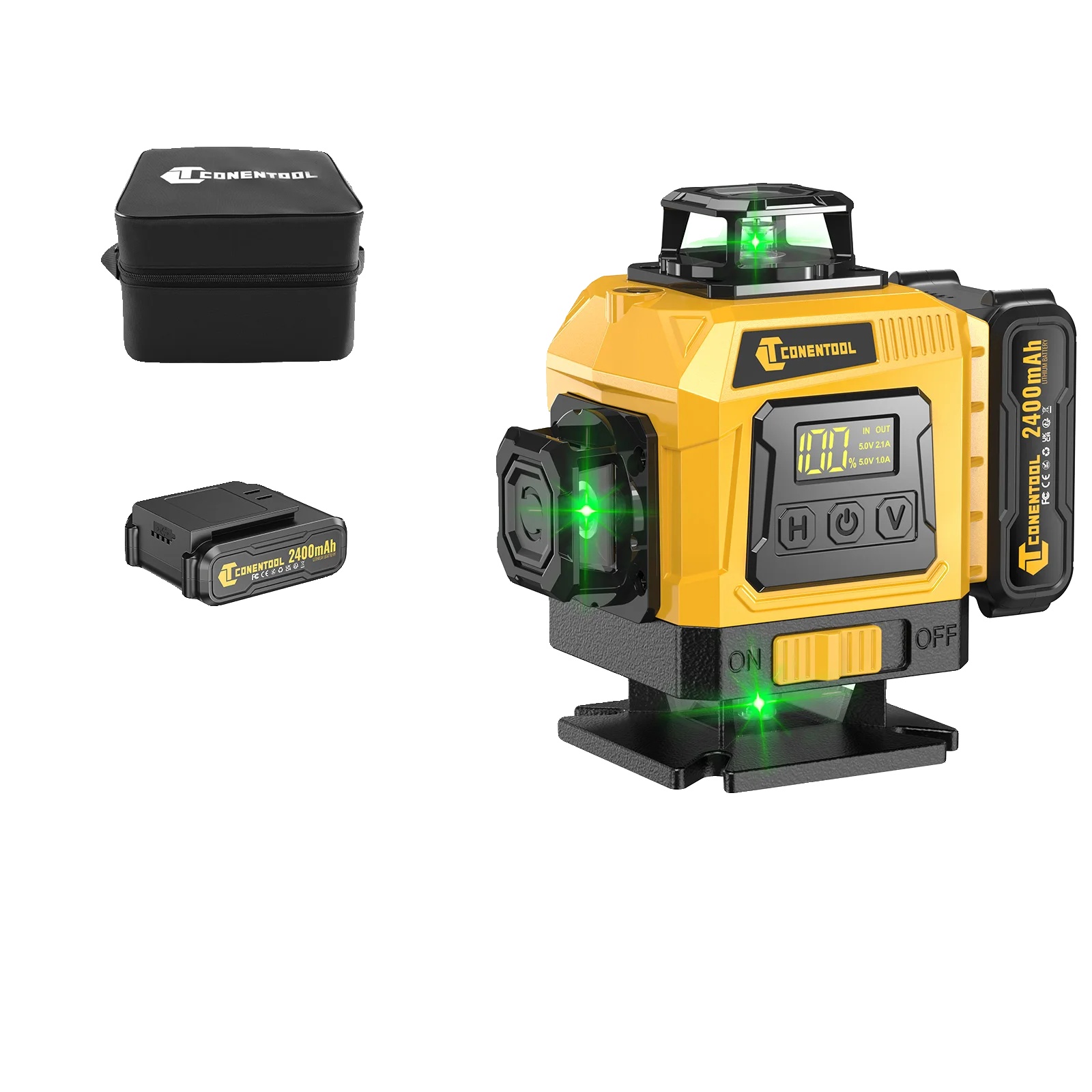 Laser-niveau, 360° Abdeckung, Hohe Genauigkeit, B