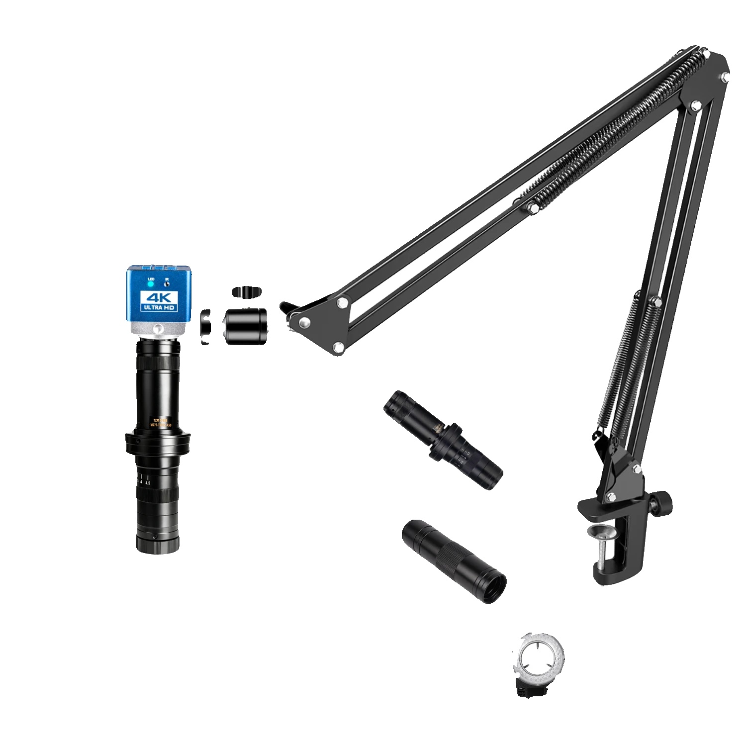 Digitalmikroskop, 500-fache Vergrößerung, Hohe Auflösung, 215x 150x Ausleger, Sony Imx415 Sensor