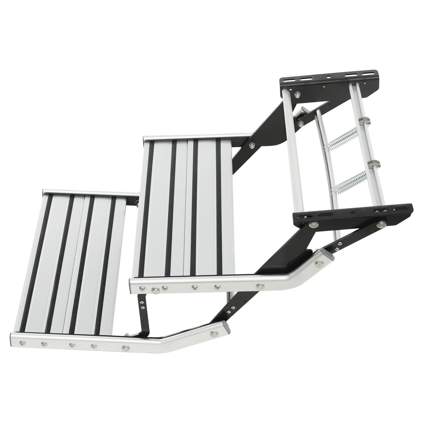 Einstieg, 200 Kg Tragfähigkeit, Faltbares Design, Silber Und Schwarz