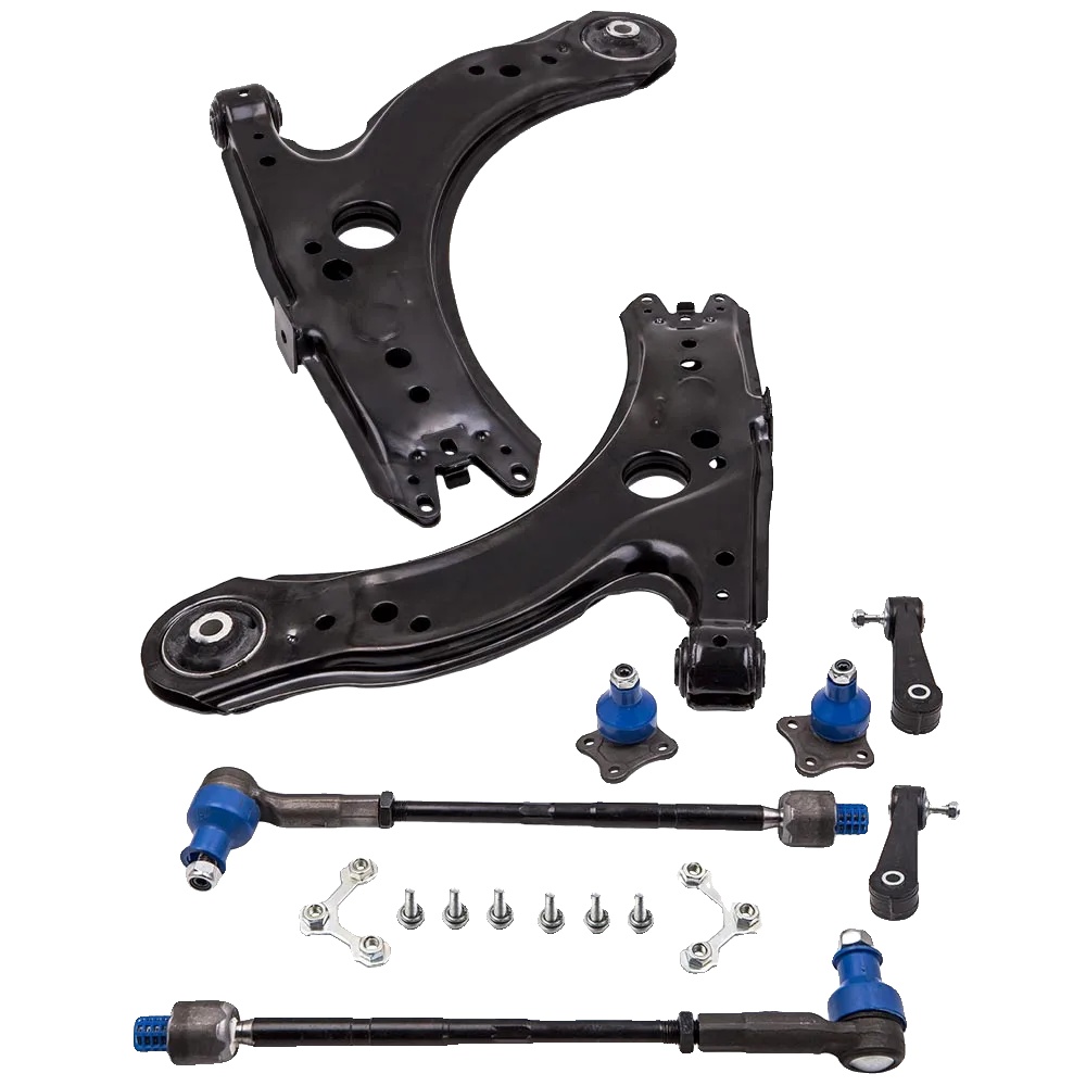 2x Steuerarm, Aluminium, Vorne Unten Links Rechts, Kompatibel Mit Audi A3, Seat Leon, Skoda, Vw Bora 1996-2010