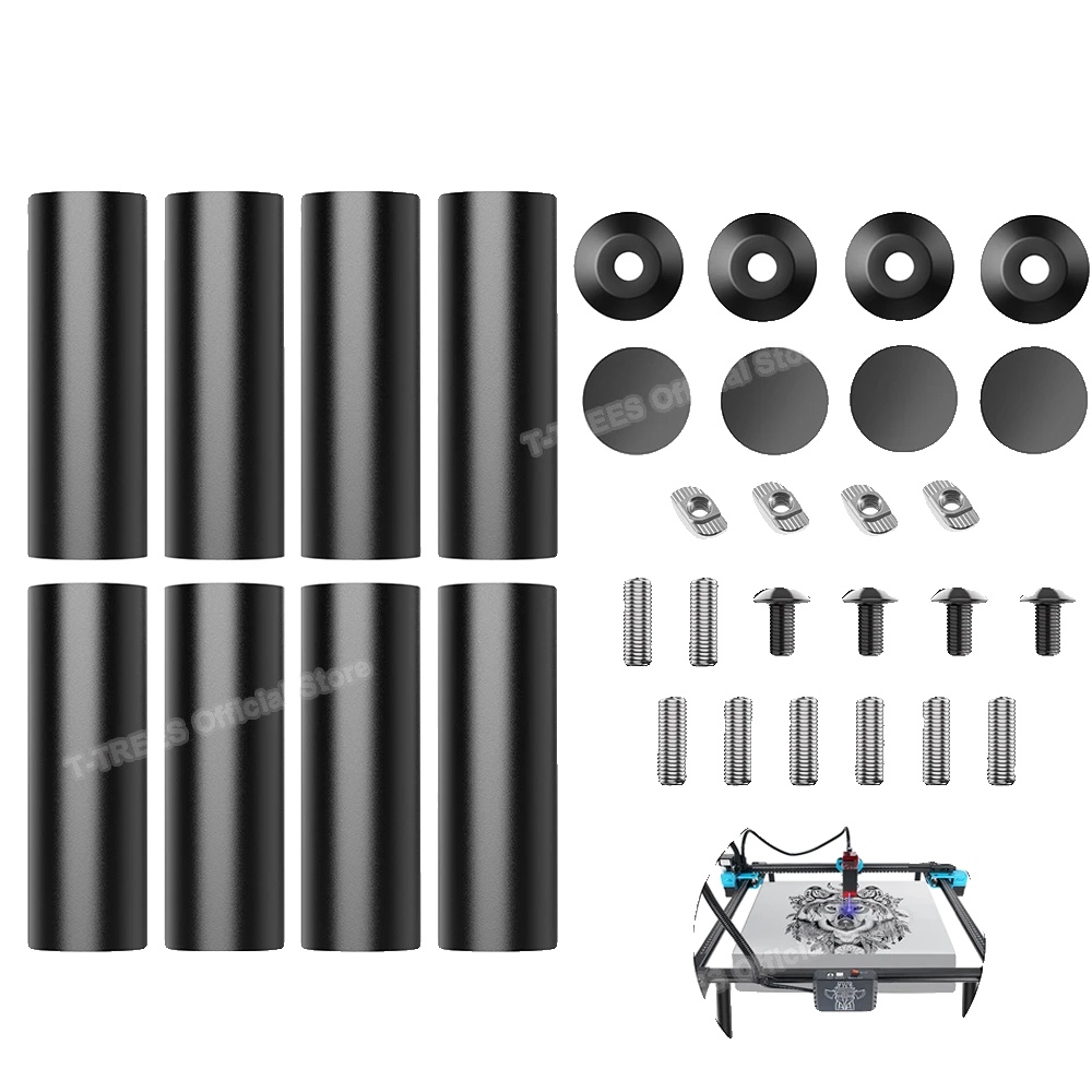 Höhenverstellbares Säulen-kit, Kompatibel Mit Tts-maschinen, Einstellbare Stabilität, 150mm