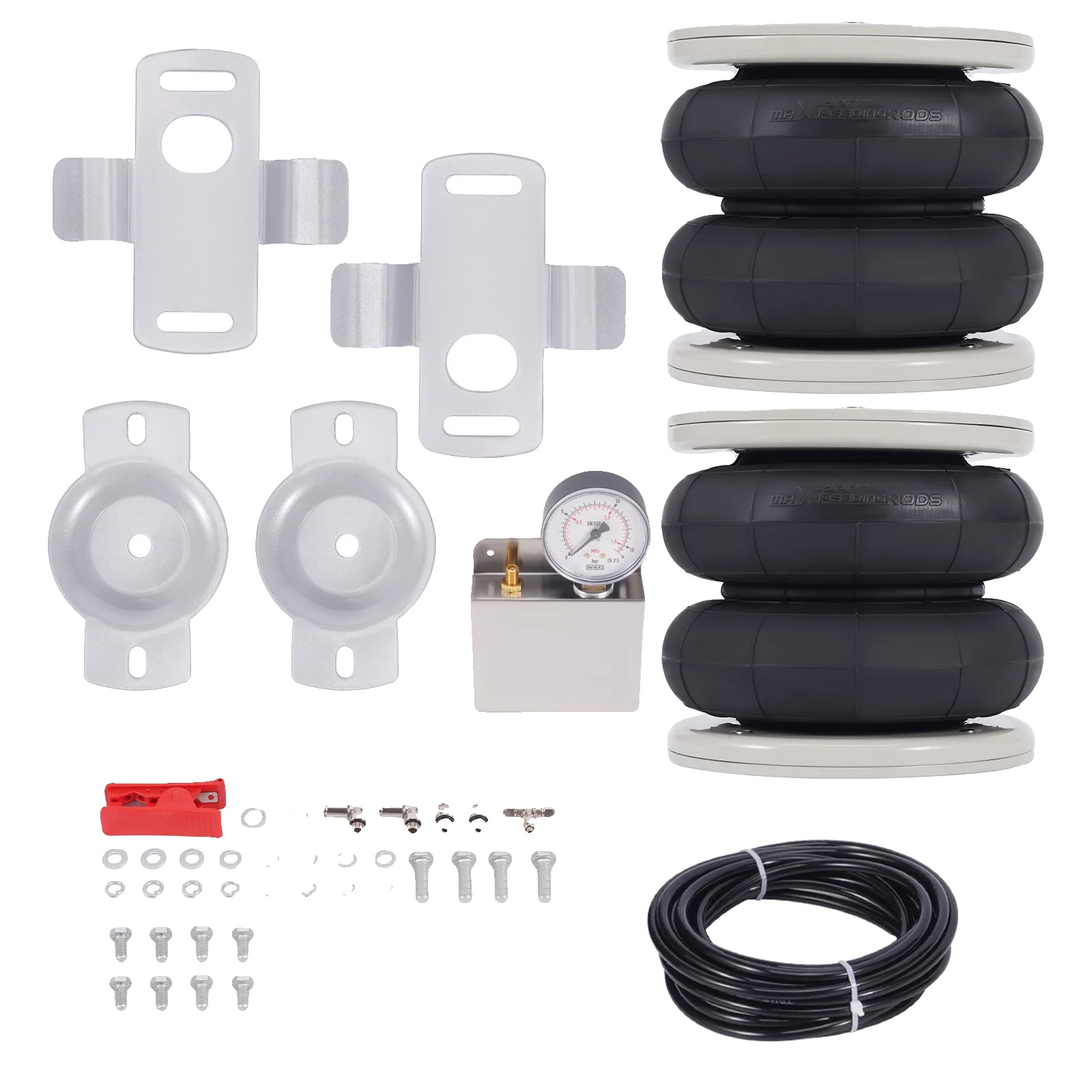 Luftfederungssystem-kit, Tragfähigkeit 4000 Kg, Hub 140 Mm, Radstand 156 Mm, Kompatibel Mit Fiat Ducato Peugeot Boxer 1994-2024