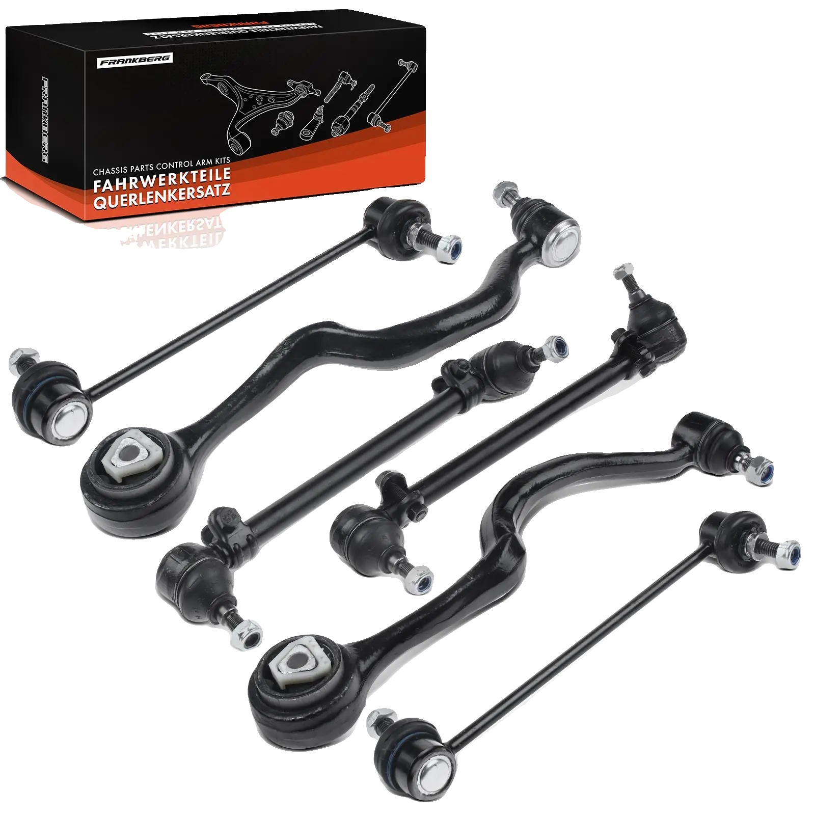 Steuerarmset, Vorderachse, Hochwertige Metalllegierung, Entworfen Für Luxuslimousine, Verbesserte Stabilität, Einfache Installation