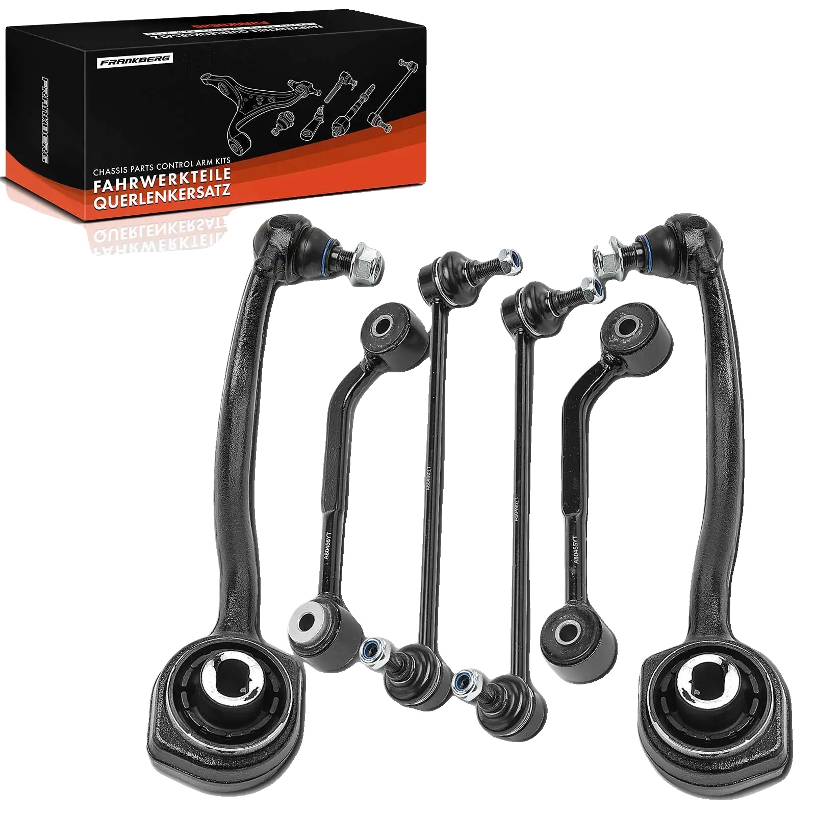 Lenker-set, Hochfester Stahl, Kompatibel Mit W203 / Mercedes-benz C-klasse Coupé, Vorder- Und Hinterachse, Optimiert Für Fahrzeugleistung