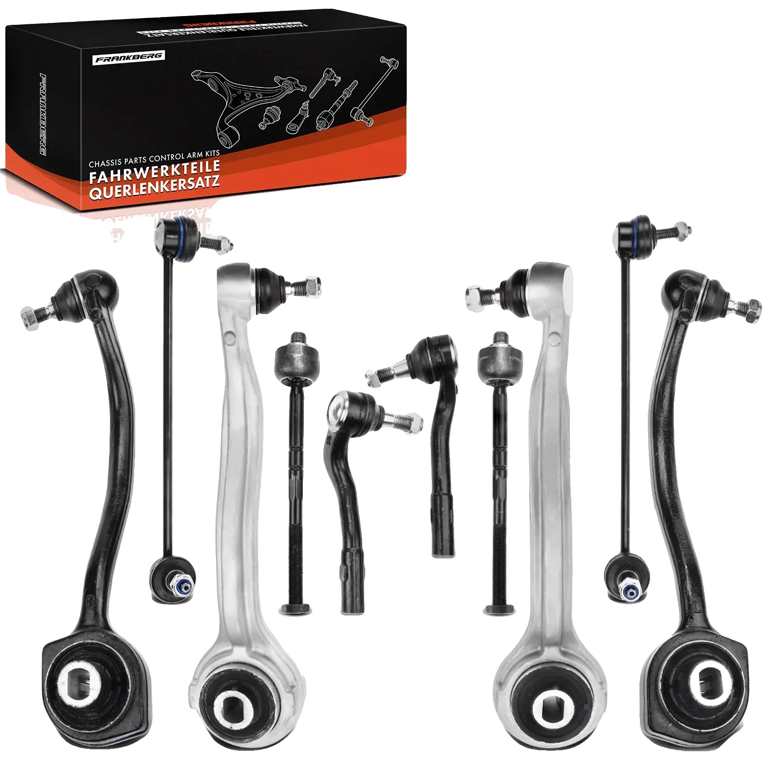 Lenker-set, Langlebige Stahlkonstruktion, Vorderachse Kompatibel, Passend Für Mercedes-benz C-klasse, Entwickelt Für Optimale Handhabung, Installation