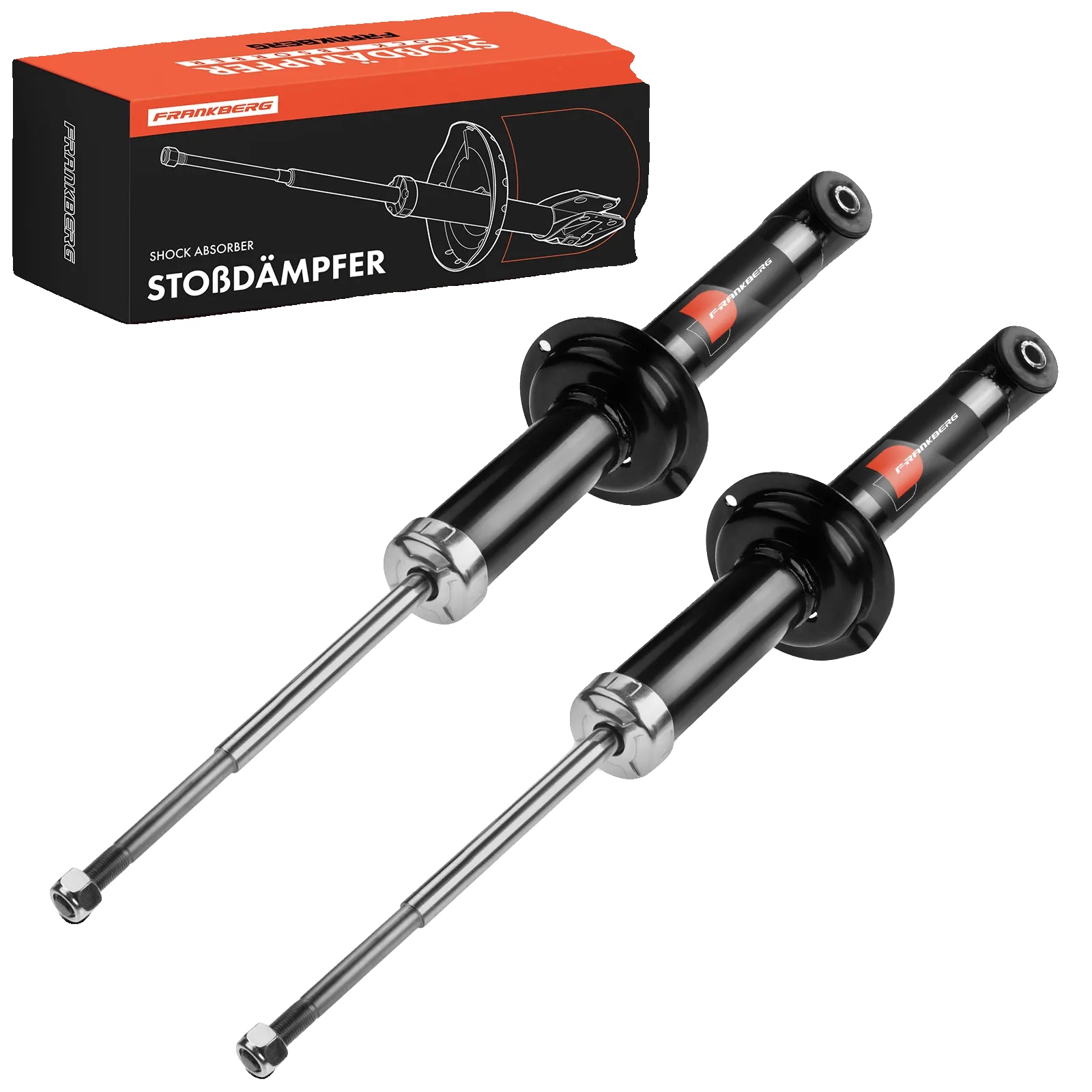 Stoßdämpfer, Maximal Länge 570 Mm, Minimal Länge 356 Mm, Kompatibel Mit Audi-modellen, Teleskopdesign, Zweirohrsystem
