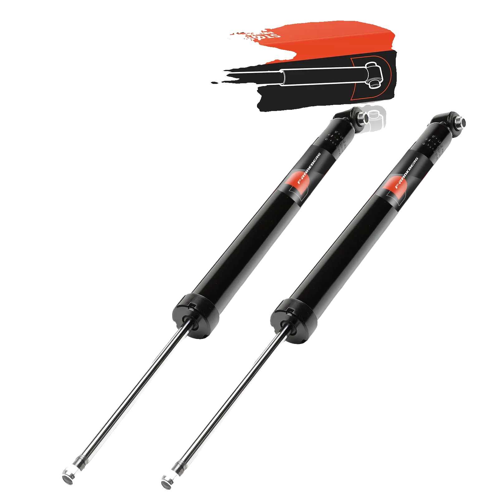 Stoßdämpfer, Maximale Länge 613 Mm, Minimale Länge 431 Mm, Gasdrucktyp, Kompatibilität Für Mercedes-benz Modelle, Stoßdämpfer-federbein-design