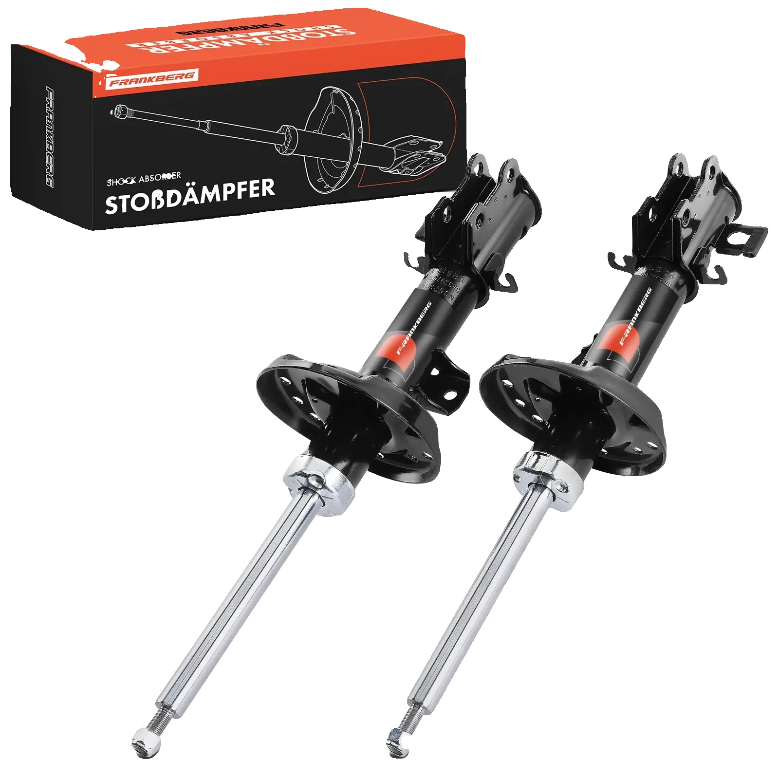 Stoßdämpfer, Stahl, 10,5 Cm Länge, 7 Cm Breite, 5 Cm Höhe, Kompatibilität Mit Fiat Doblo Cargo 263
