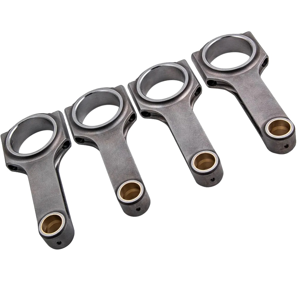 Pleuelstangen, Kompatibel Mit Honda Acura, Geschmiedeter 4340 Stahl, 5,433 Zoll Länge, 48 Mm Durchmesser Großer Kopf, 21 Mm Durchmesser Kleiner Kopf,