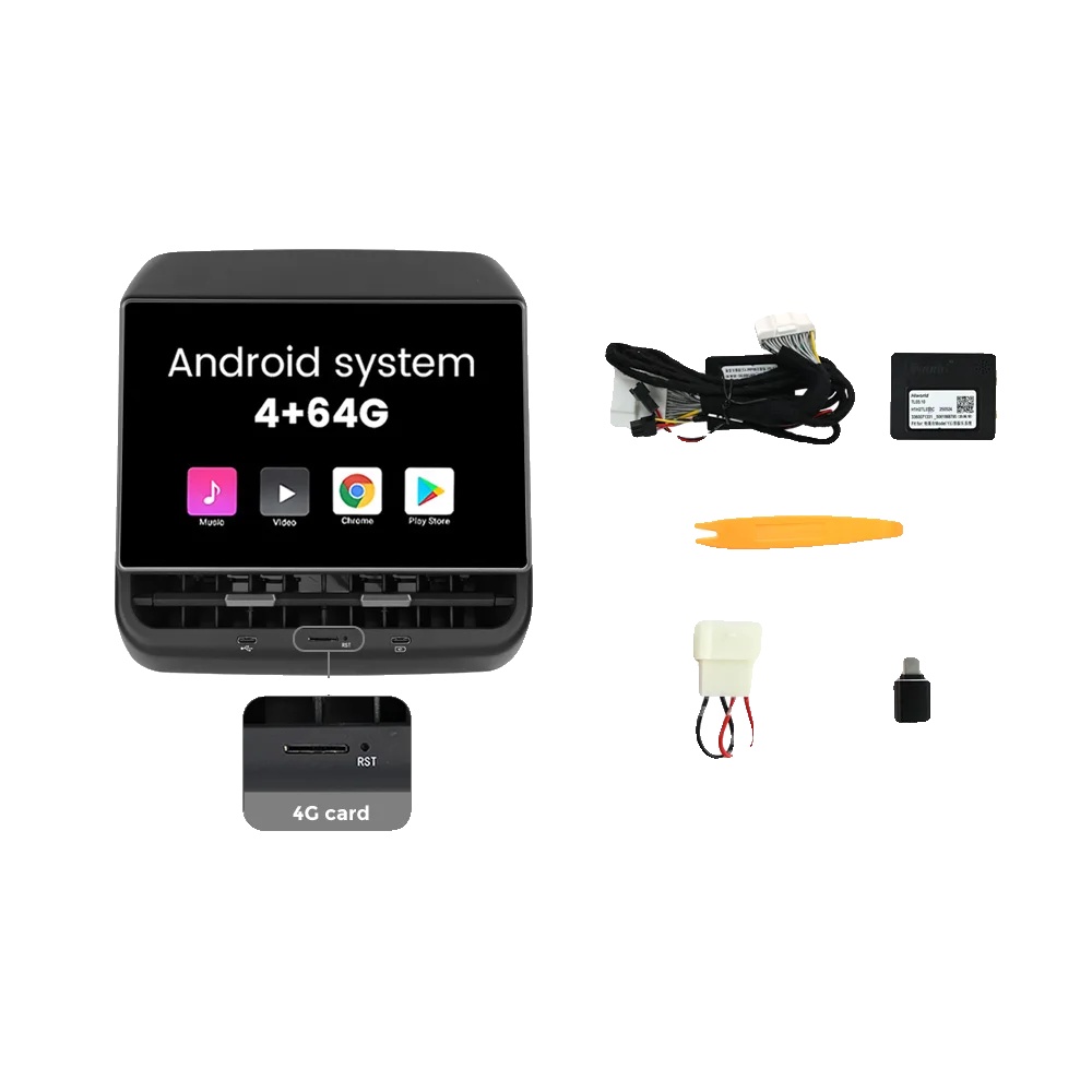 Auto-monitor, 8,66-zoll Ips-display, 4g Lte-konnektivität, Mts1p, Mts2p, Mts3p, Mts4p